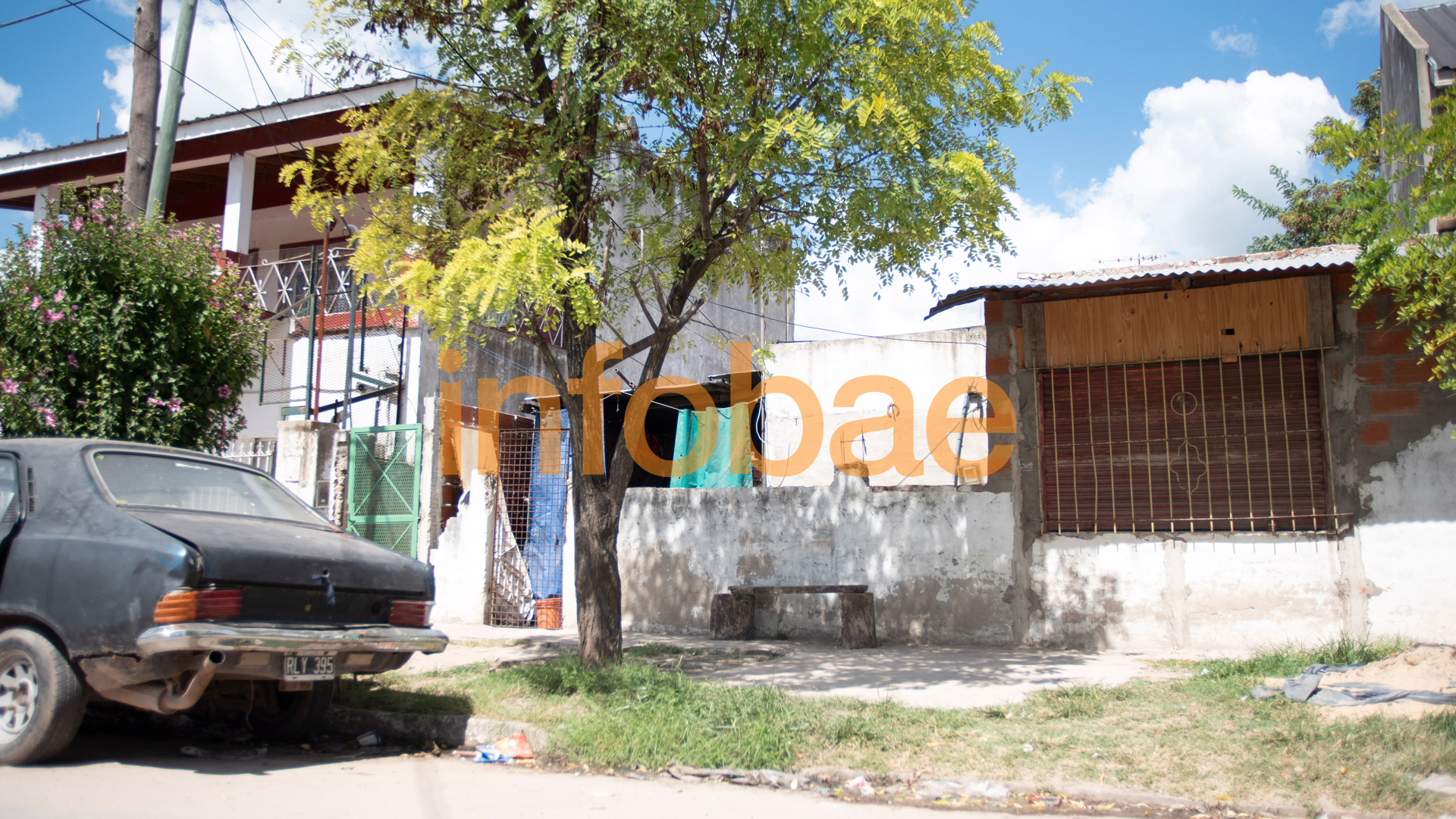 La casa del ataque.