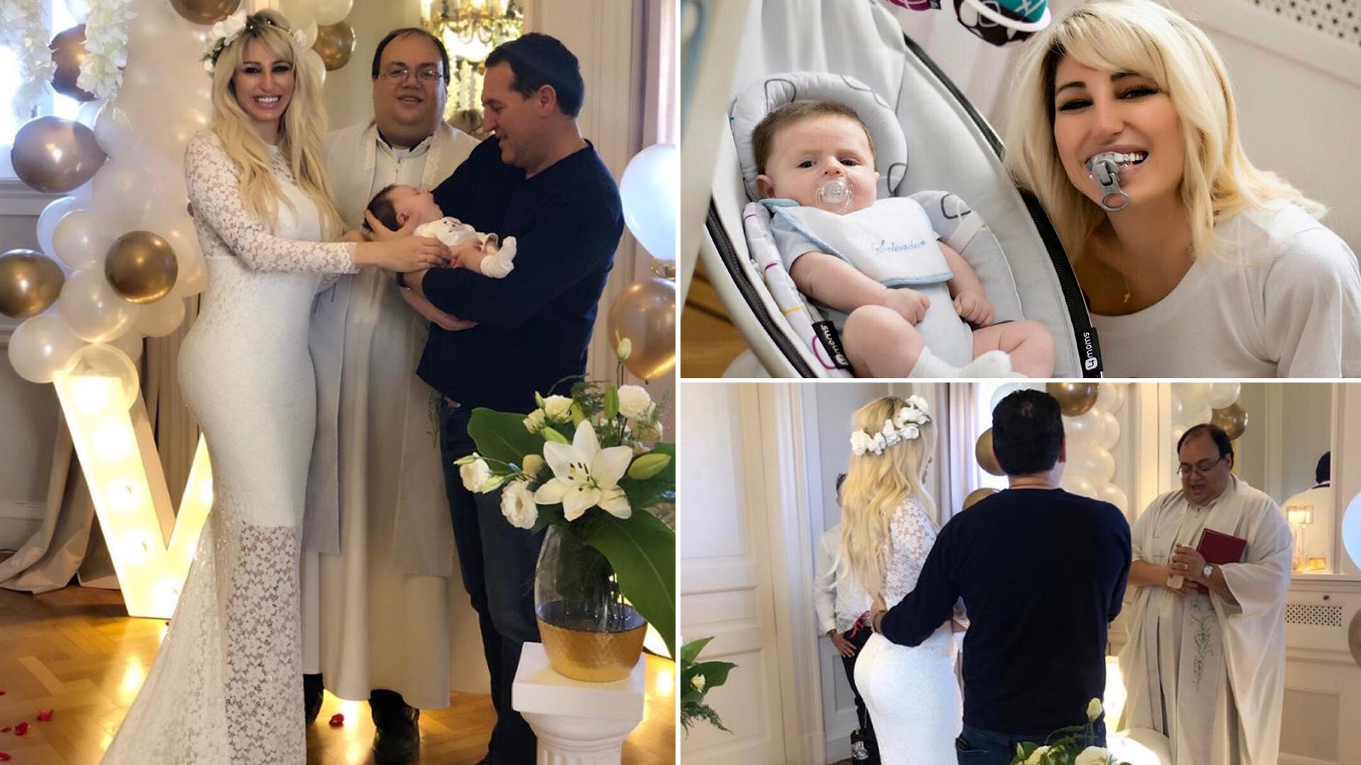 En febrero de este año, en su primer aniversario de casados, Vicky y Javier habían renovado sus votos de casamiento