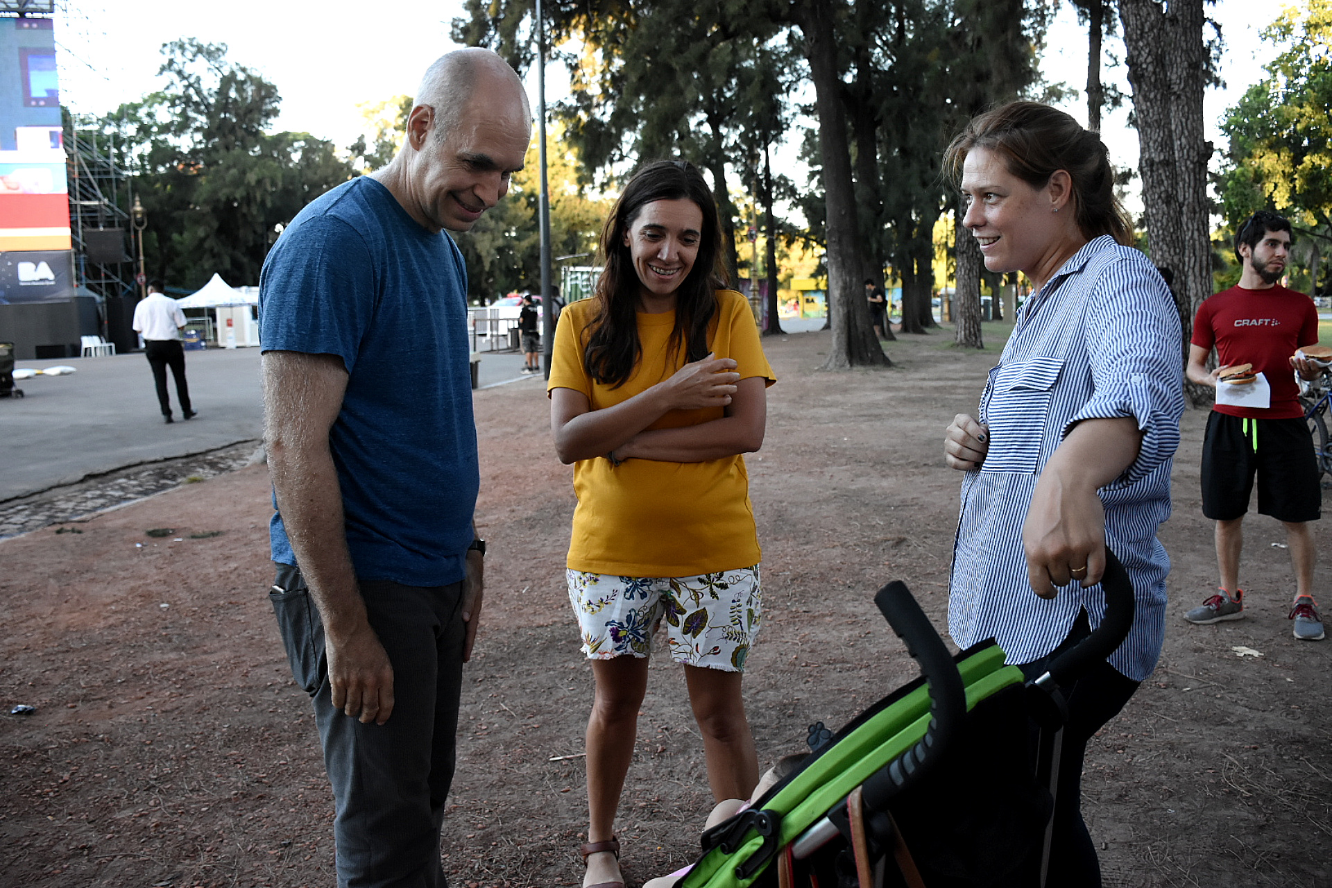El jefe de Gobierno porteño Horacio Rodríguez Larreta estuvo presente en la cita inaugural