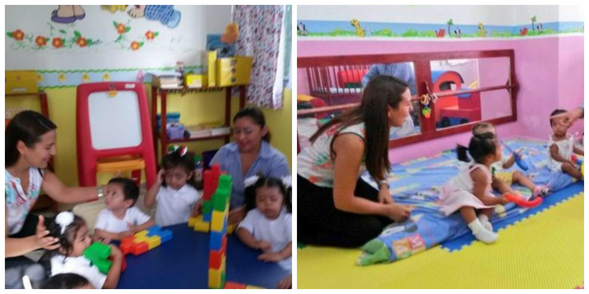 Las estancias infantiles tienen programas especializados en el desarrollo pedagógico y físico