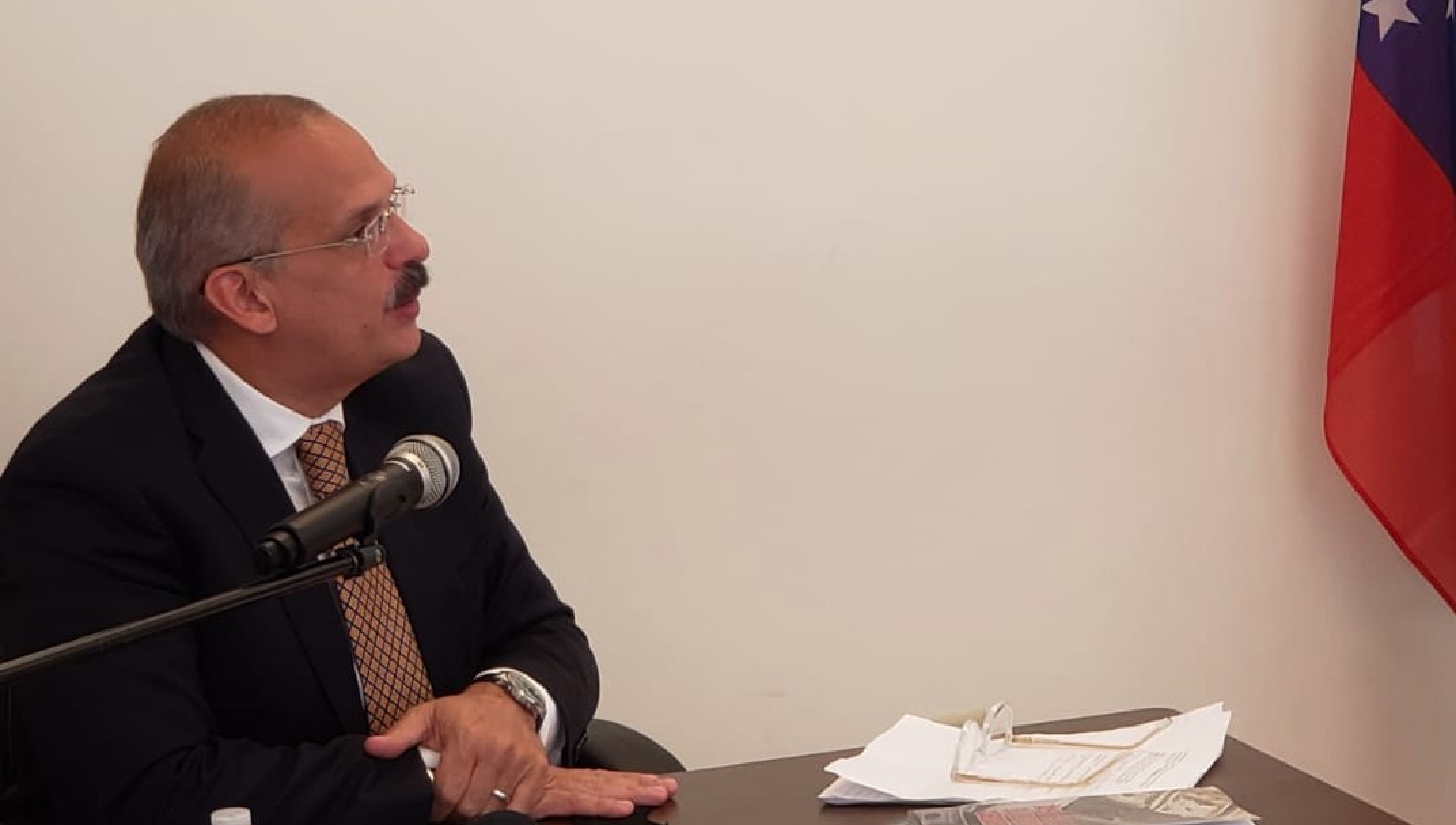 El abogado penalista venezolano Alejandro Rebolledo, magistrado principal de la Sala de Casación Penal del Tribunal Supremo de Venezuela en el exilio