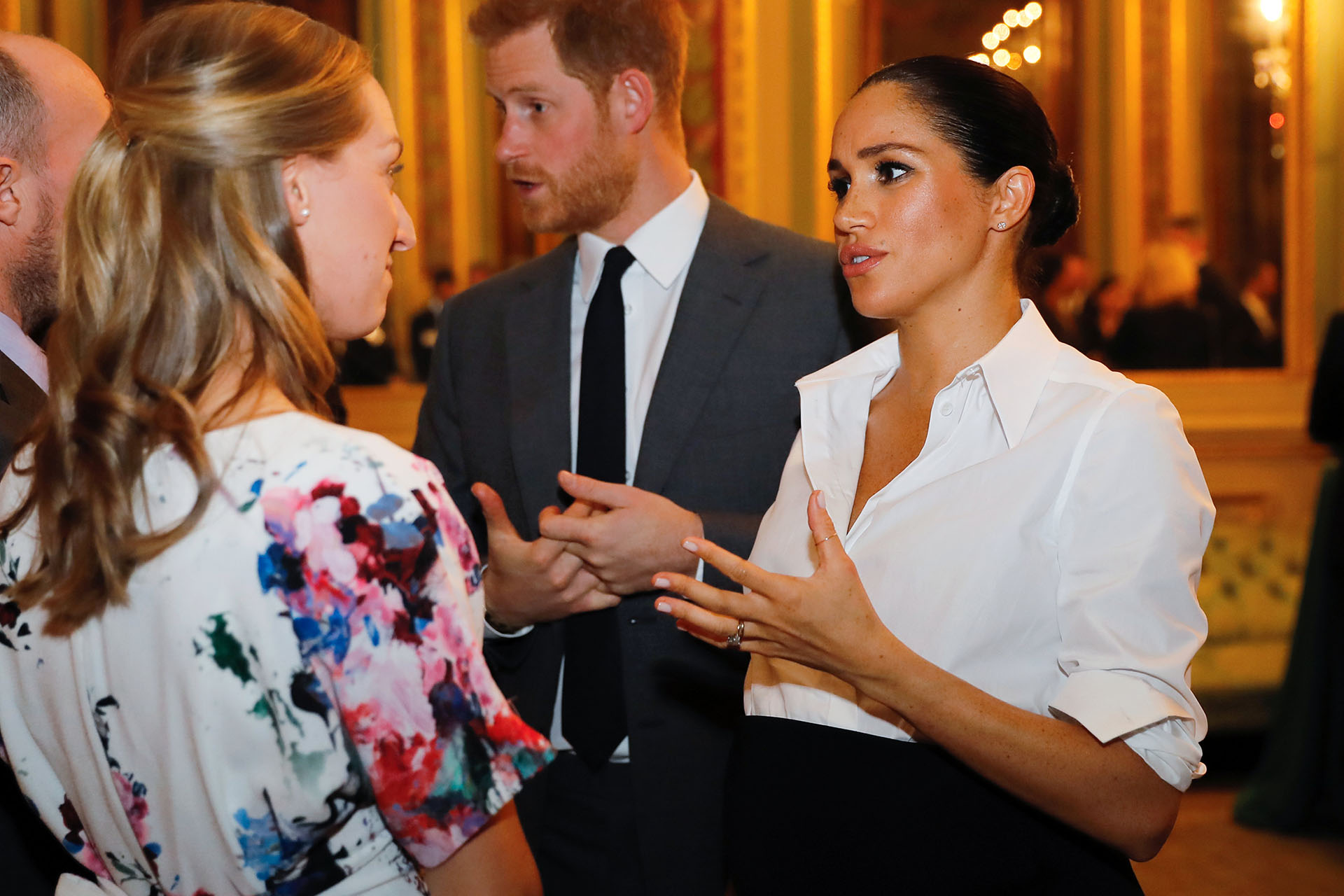 Los duques de Sussex a su llegada a una recepción con motivo de la entrega de los Endeavour Fund Awards, en Londres