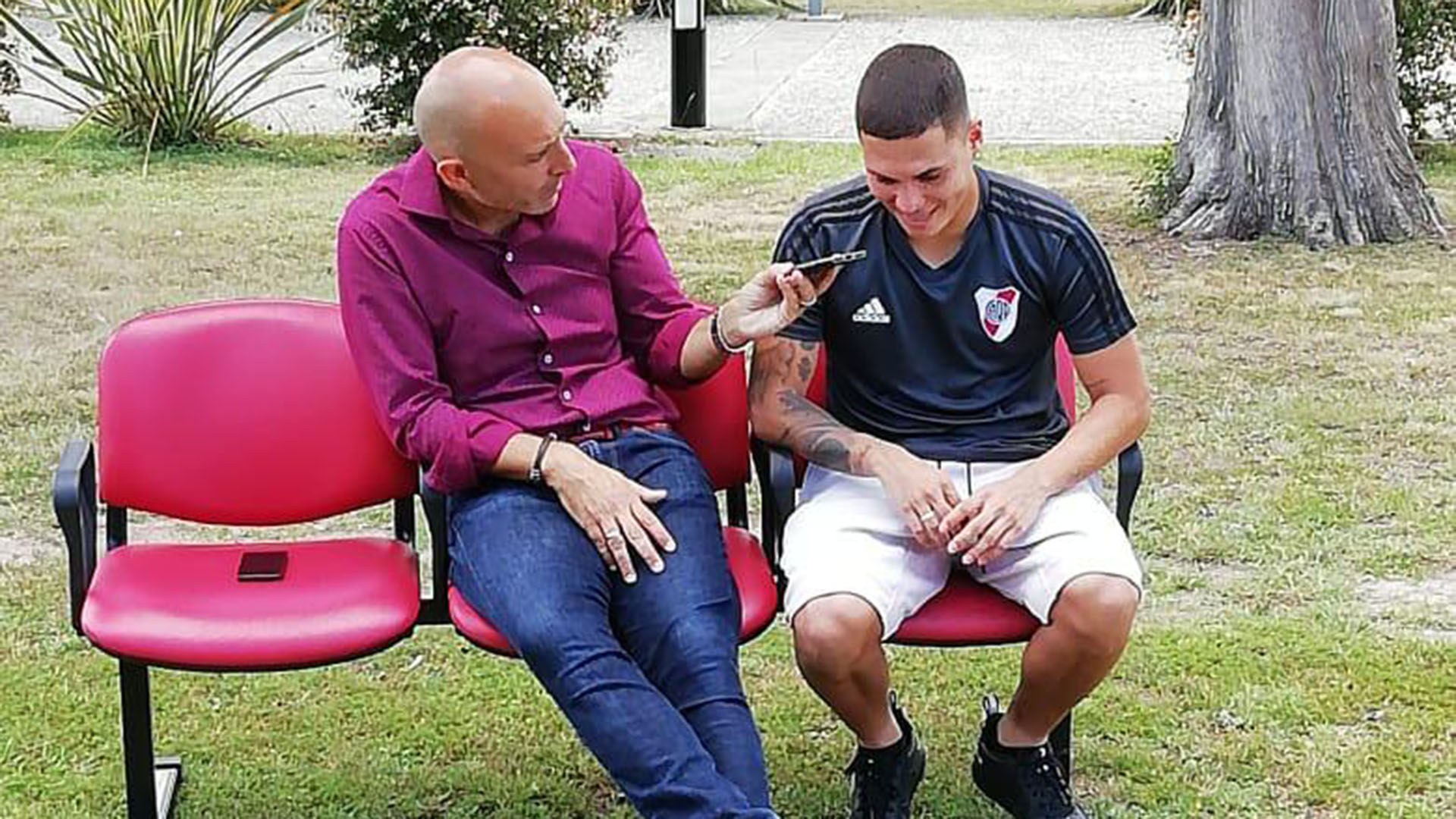 Quintero, de 26 años, con Infobae