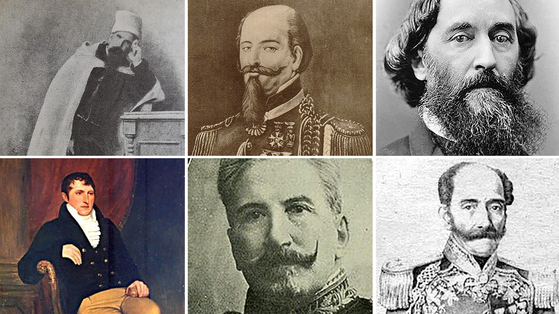 Los protagonistas de las batallas más célebres de la historia argentina