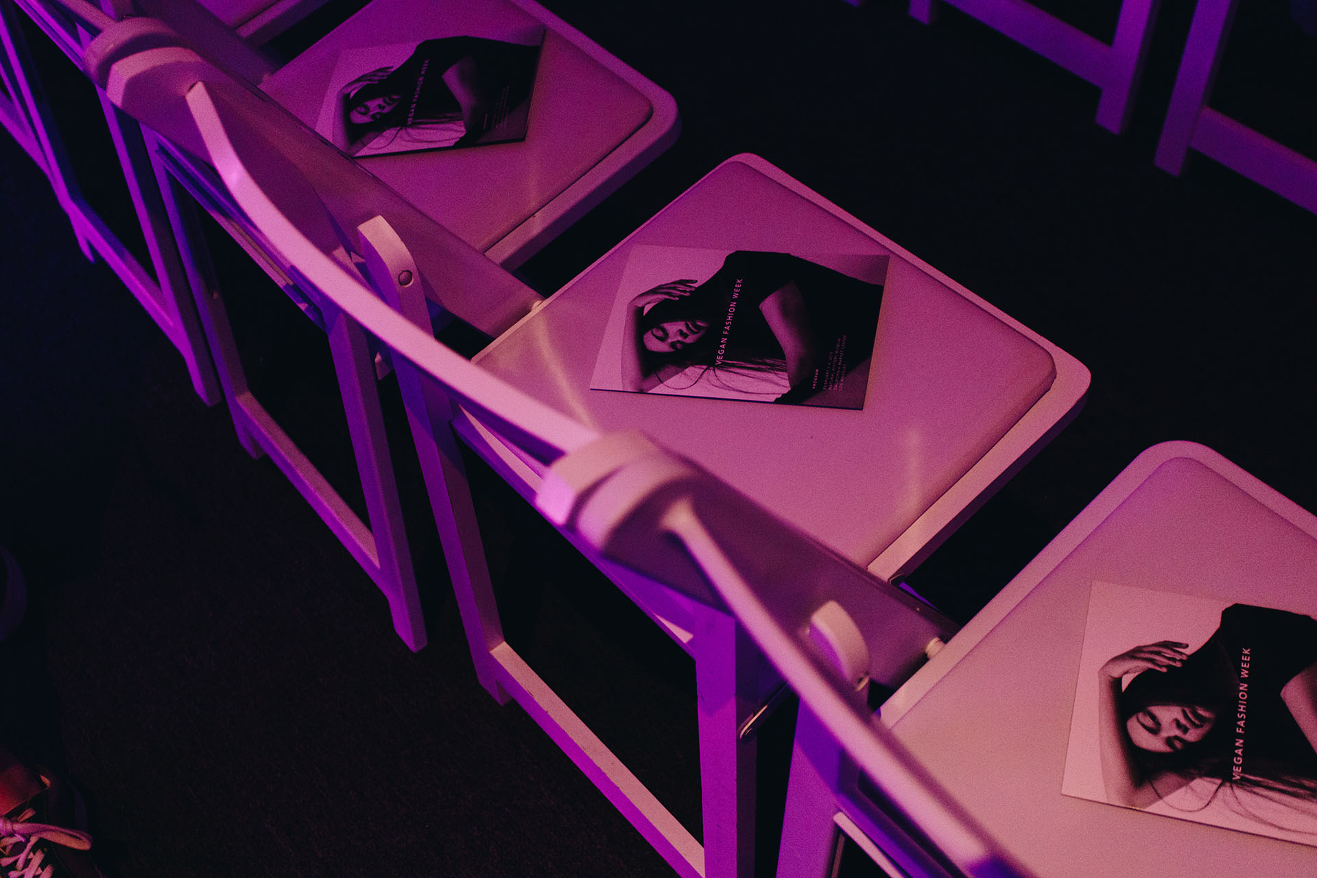 El front row del evento que tuvo como sede el Museo de Historia Natural, con amplia convocatoria de figuras que apoyan el espíritu y la filosofía de vida vegana