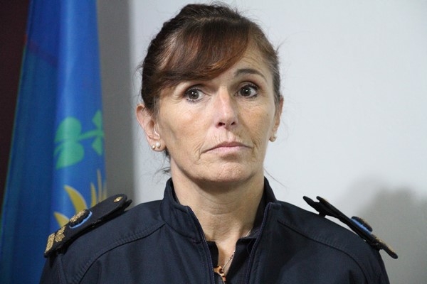La comisario mayor Sandra Elizabeth Roncallo