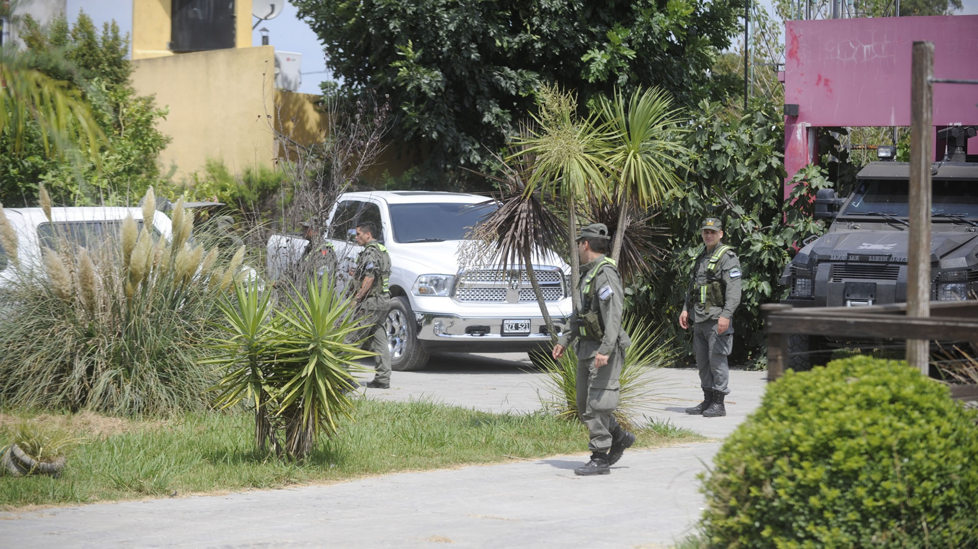 La casa está ubicada en la intersección de las calles 13 y 665 de la localidad de Ensenada (Dino Calvo)