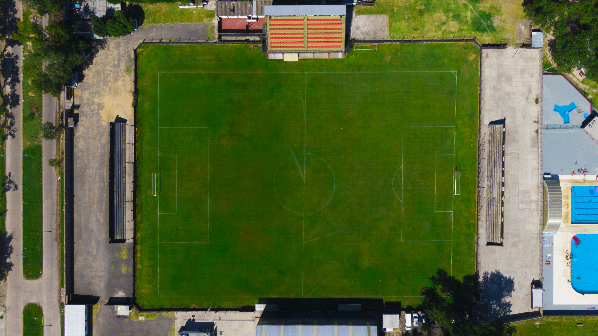 “Estadio Guillermo Larza” de Deportivo Riestra, club que sueña con ascender a la B Nacional desde la B Metropolitana