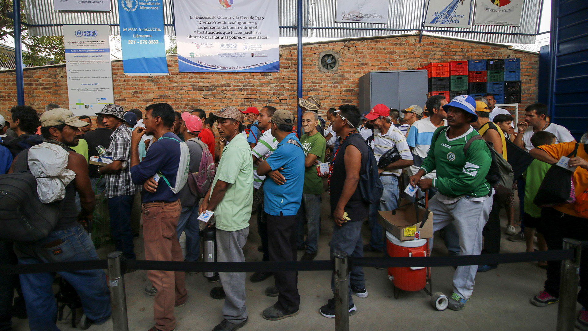 Se esperan 5,9 millones de migrantes venezolanos a finales de 2019. (AFP)