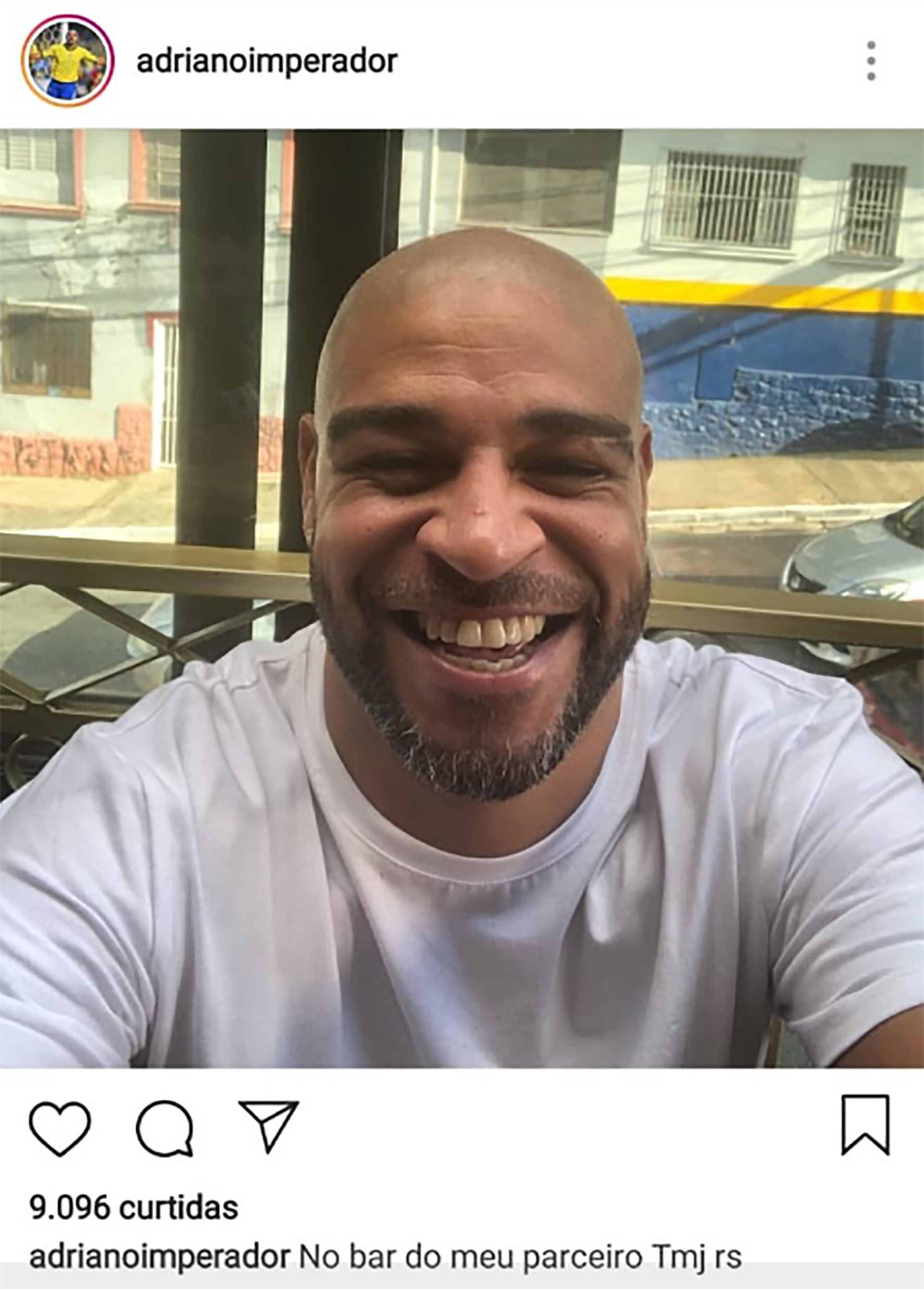 La publicación repudiada por los fanáticos que Adriano eliminó