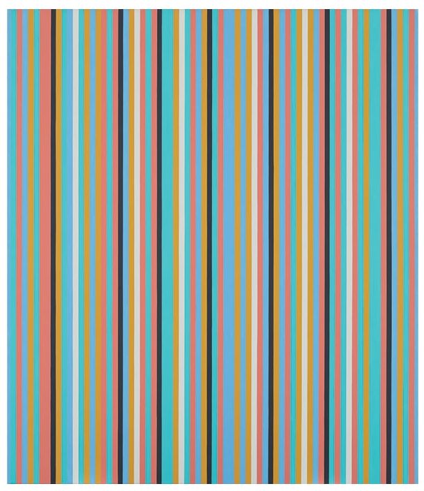 La obra de Bridget Riley era de las favoritas de George Michael (Foto: Christie’s)