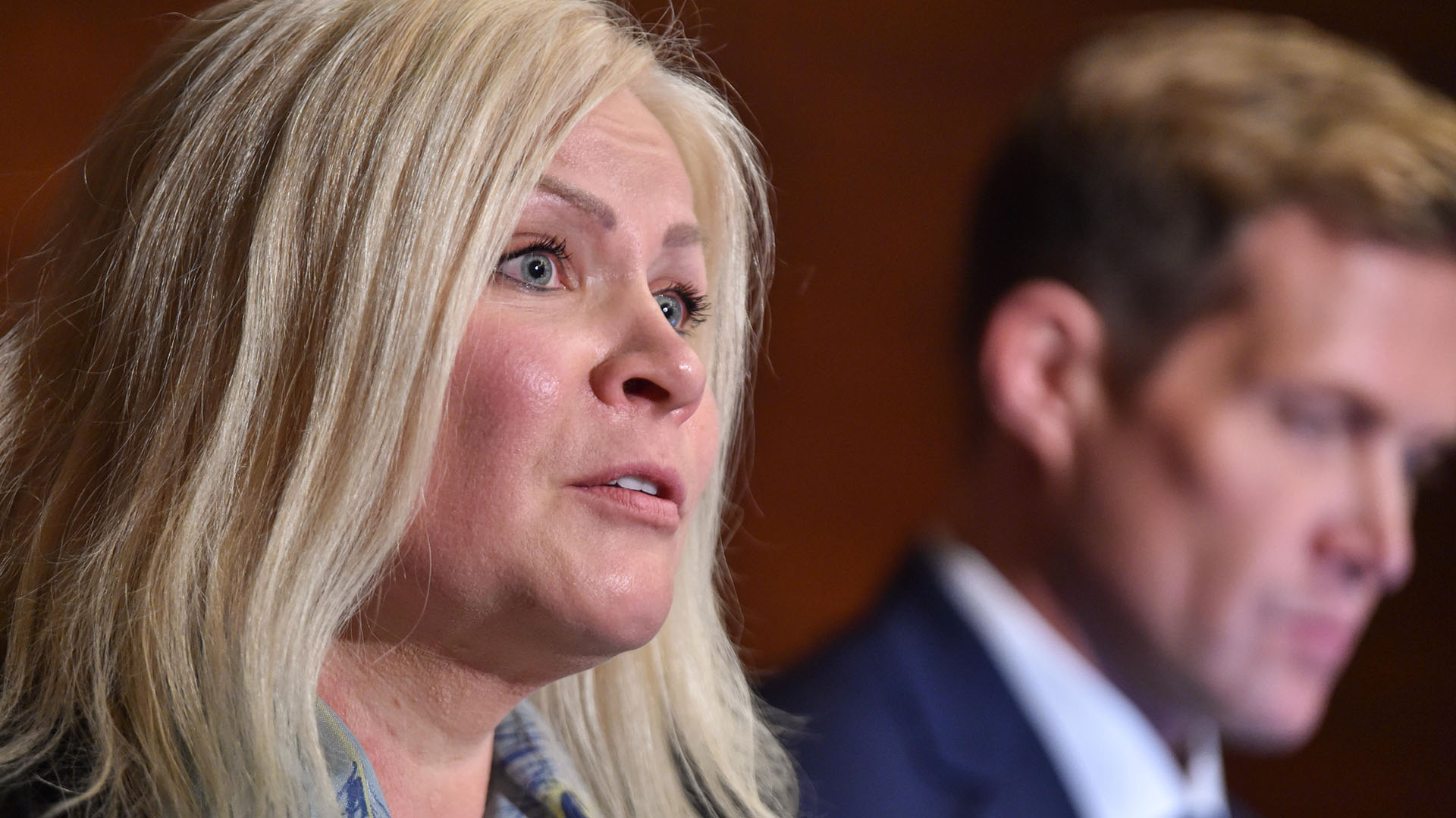 La finlandesa instructora de capoeira Tiina Jauhiainen ayudó a la jequesa Latifa en un cinematográfico y frustrado escape. En abril del año pasado, ofreció una conferencia de prensa sobre el intento de escape y posterior detención de la hija del gobernante de Emiratos Árabes Unidos, el sheikh Mohammed bin Rashid Al Maktoum. (Foto: Peter Manning/Alamy Live News)