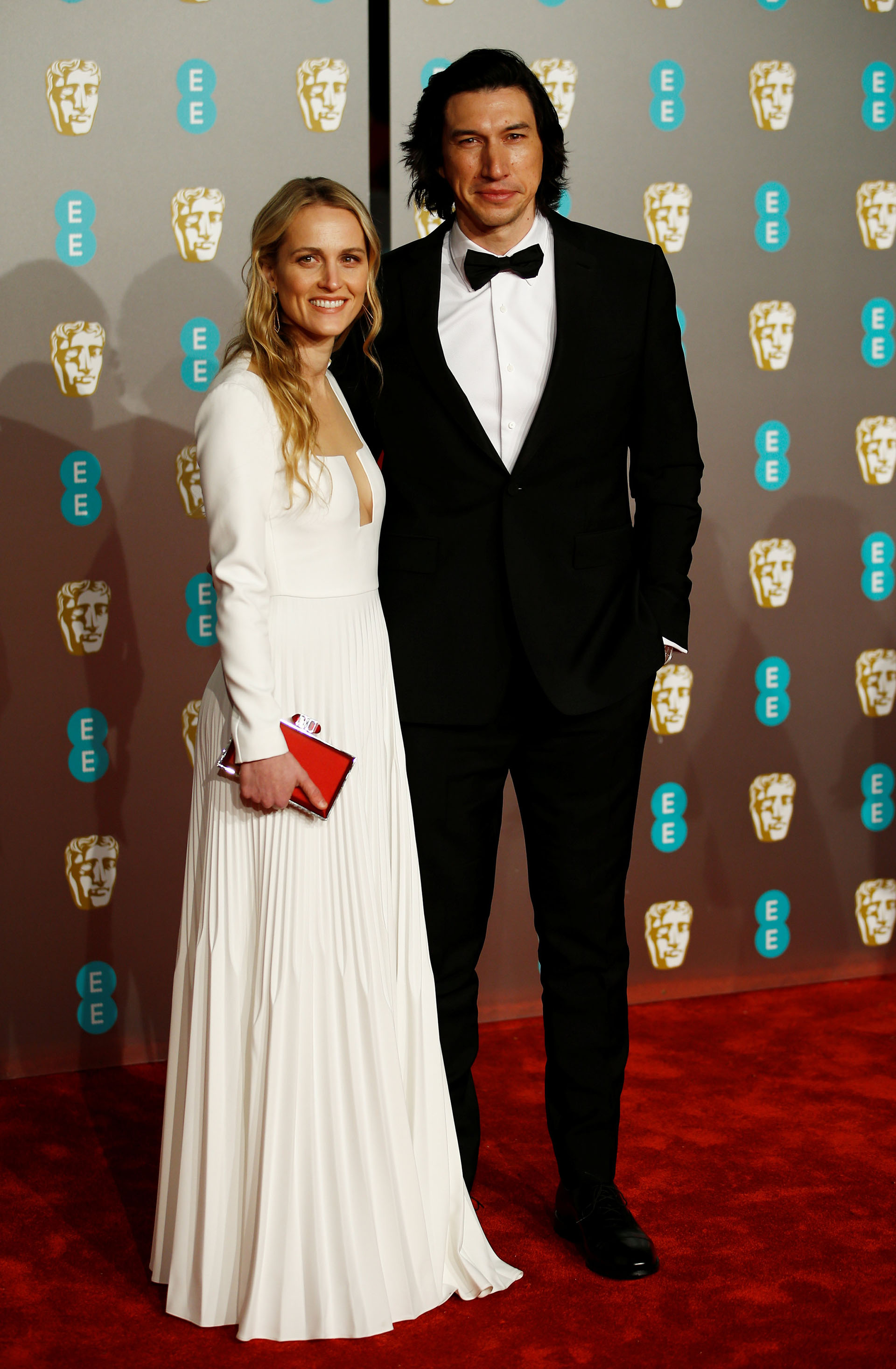 Adam Driver y su esposa Joanne Tucker