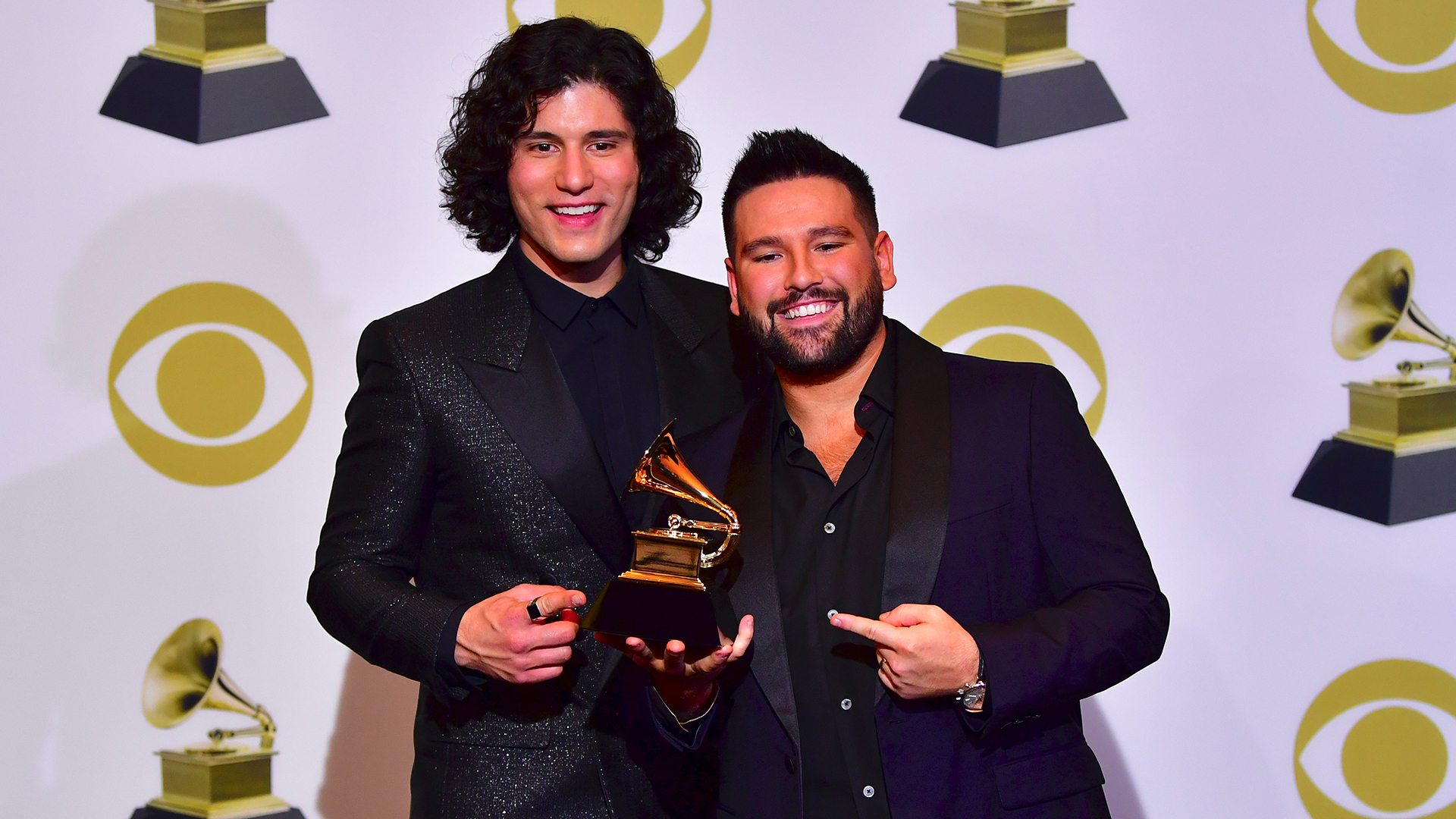 Dan Smyers y Shay Mooney (Frederic J. BROWN / AFP)