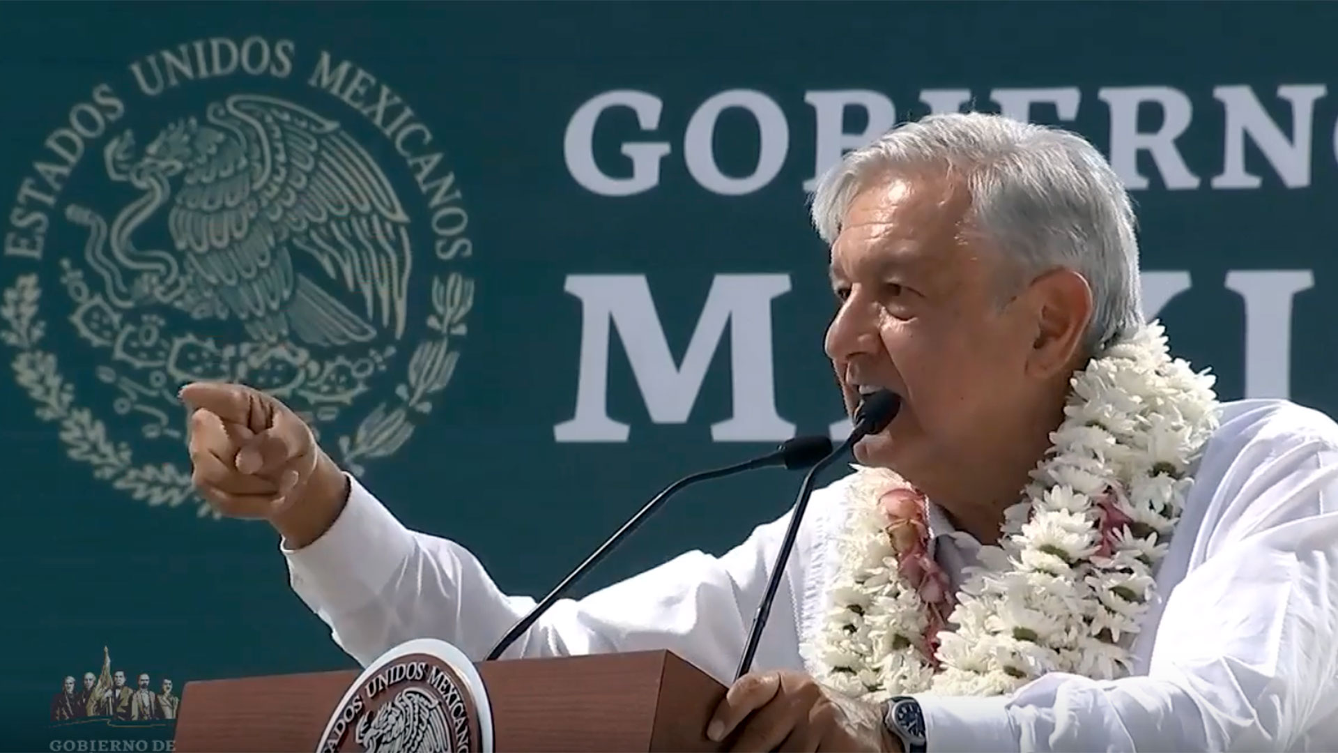 Andrés Manuel López Obrador, en el acto público que encabezó en Cuautla, Morelos. (Especial)