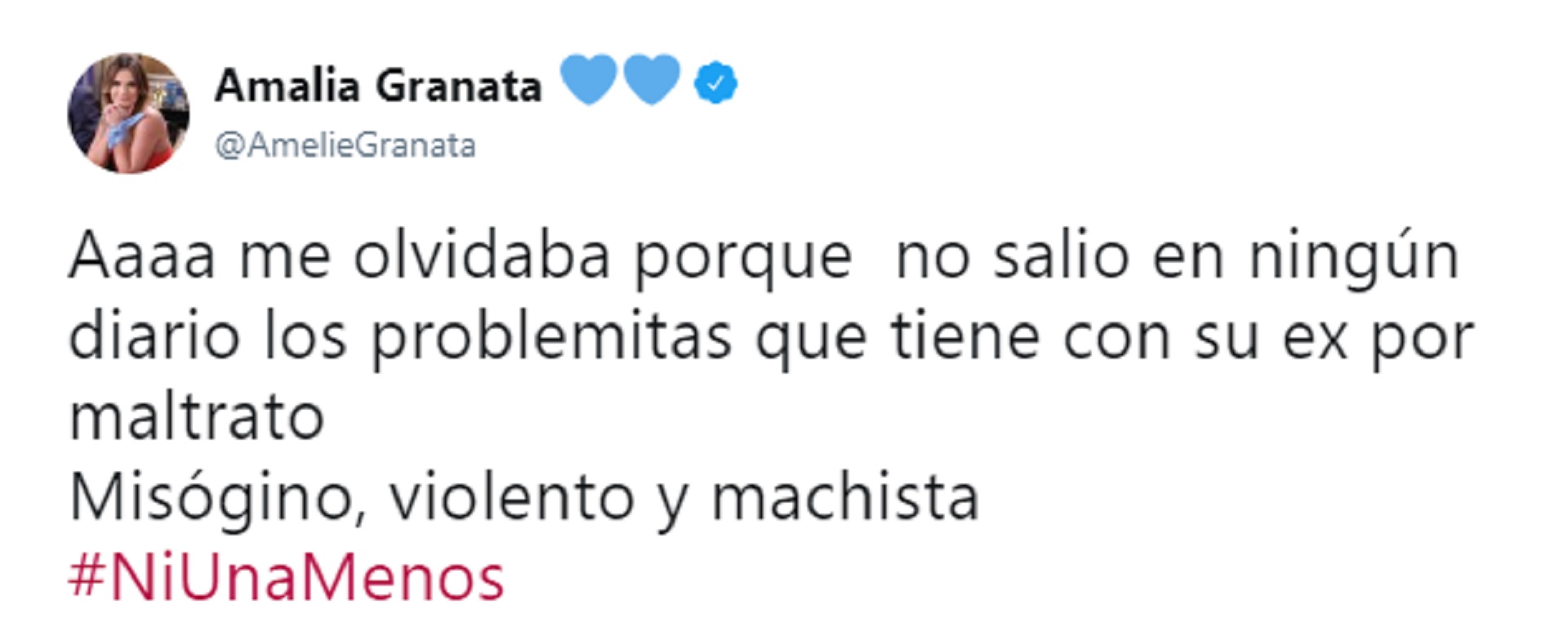 La periodista aseguró que la frase de Juan Pablo Fioribello fue violenta, machista y misógina