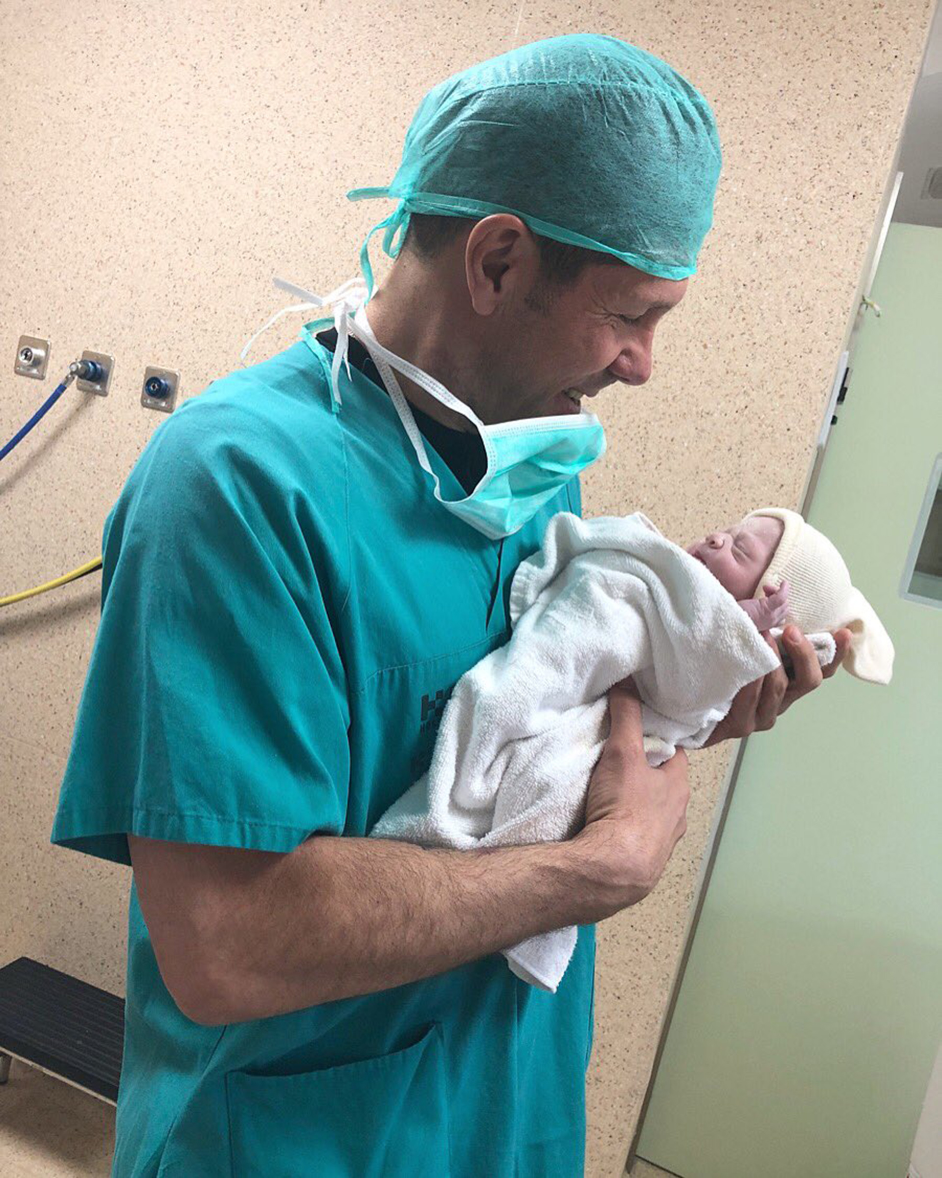 La imagen que publicó Simeone en su cuenta de Twitter (@Simeone)