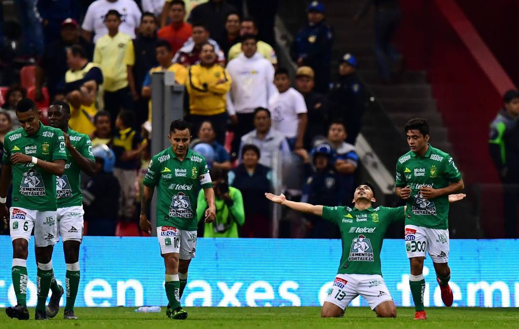 León venció 3-0 al América en el última jornada 6 (Foto: AFP)
