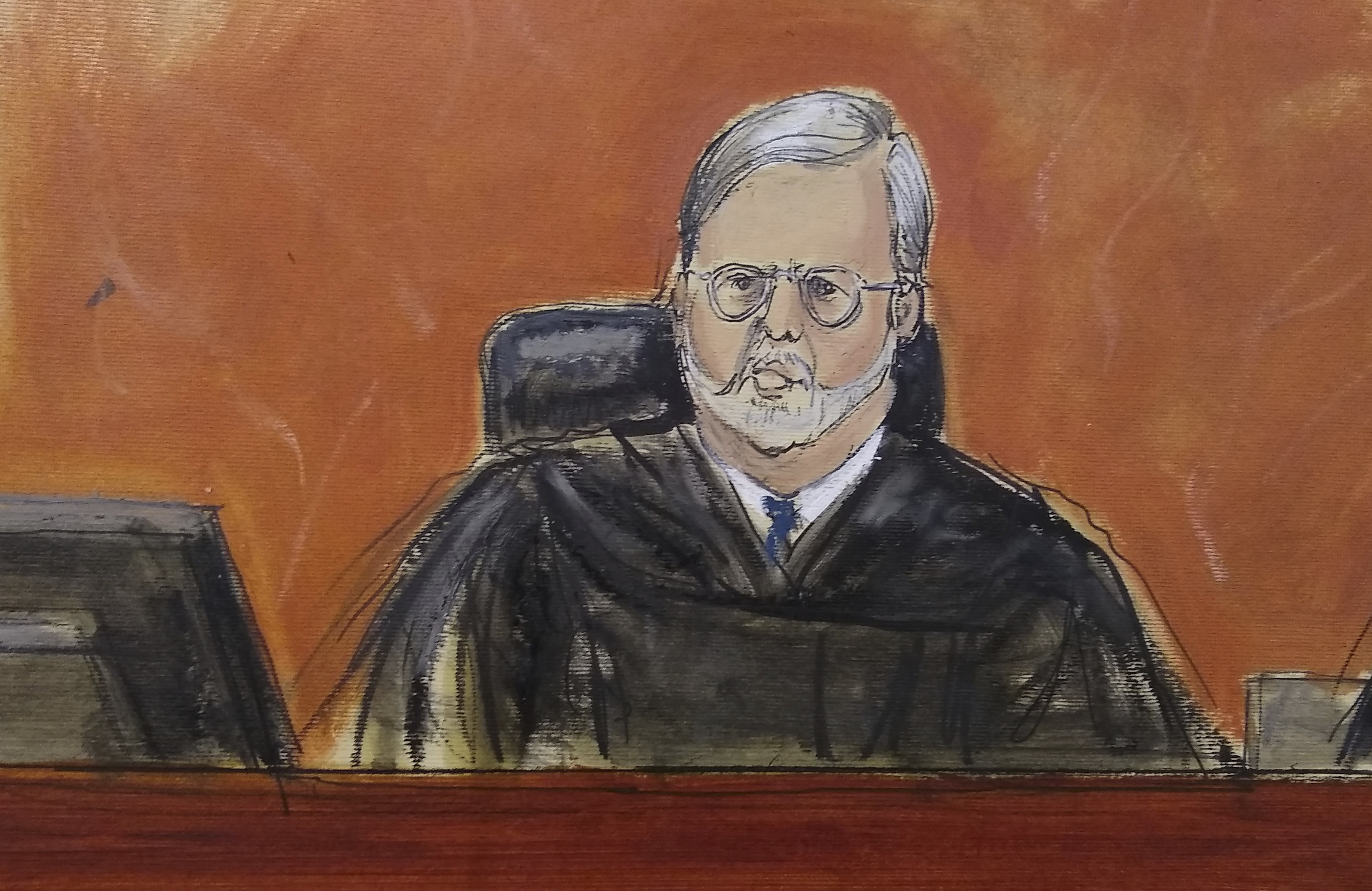 Juez Brian Cogan (Elizabeth Williams via AP)