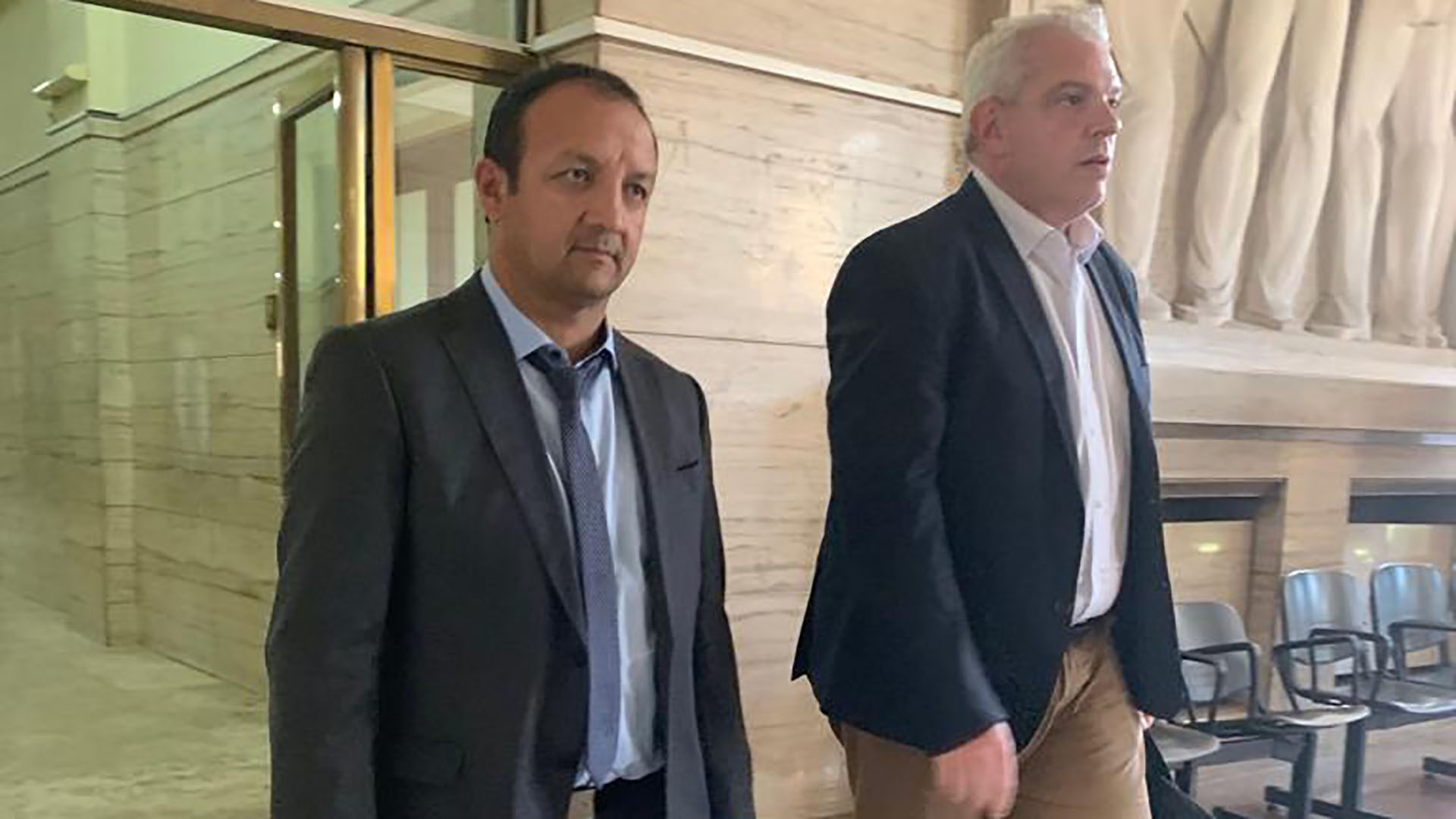Roberto Herrera y Mariano Di Giuseppe, los abogados de Manzanares