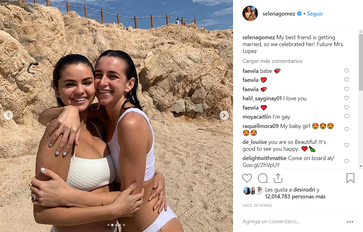 En menos de un día la publicación alcanzó más de 12 millones de me gusta (Foto: Instagram @selenagomez)