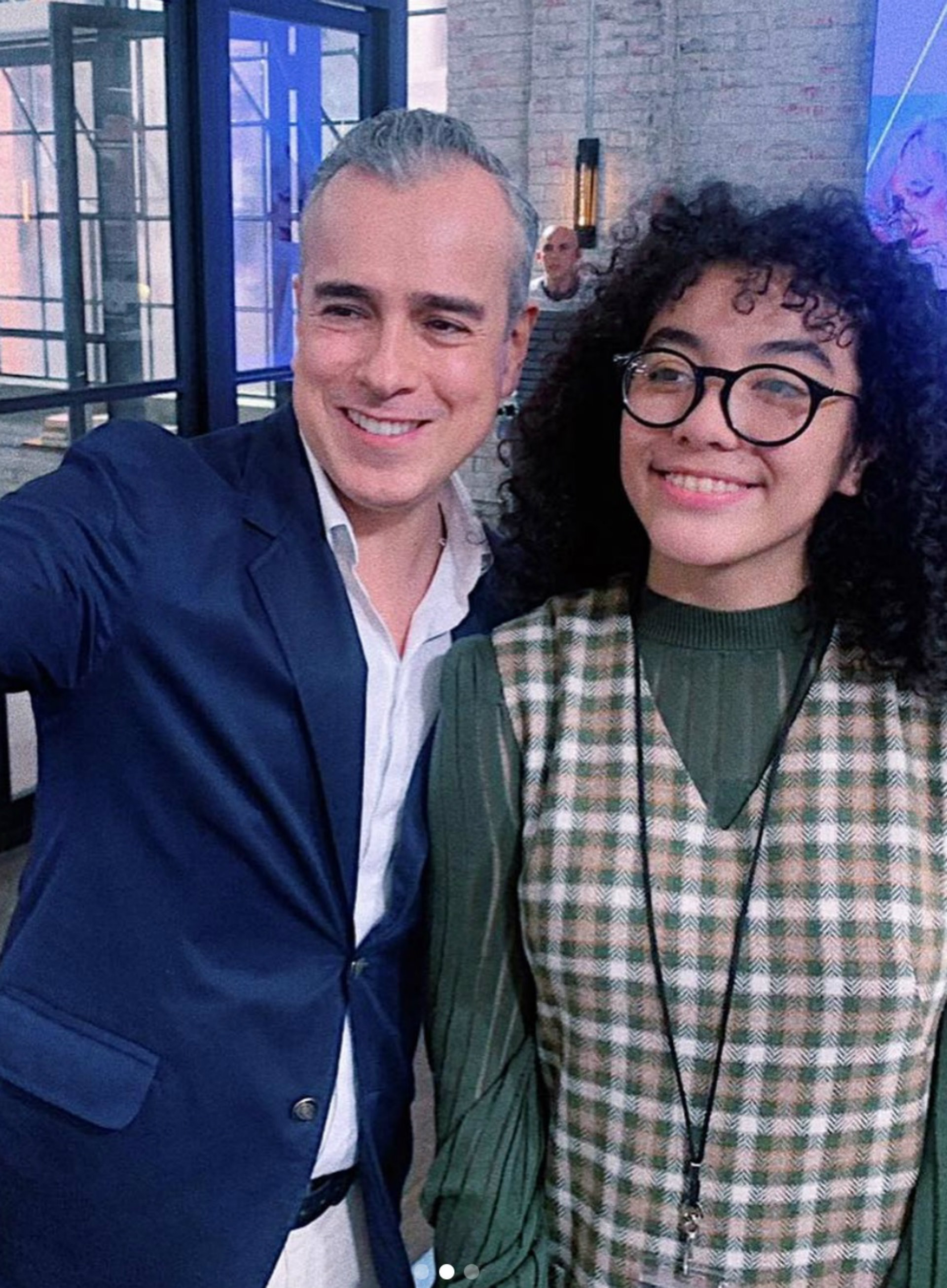 Abello y Elyfer Torres, la protagonista de la nueva versión de la historia (Instagram/ elyfertorres)