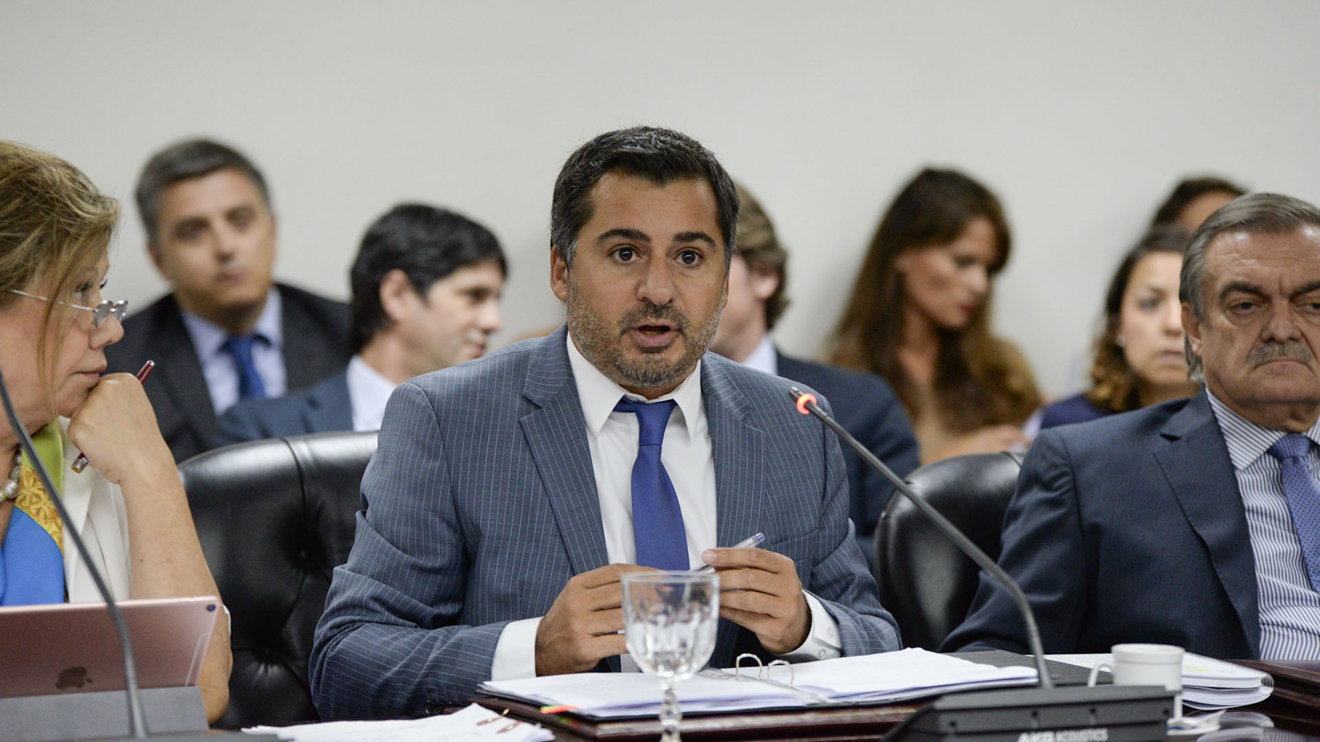 El consejero Diego Molea (Julieta Ferrario)