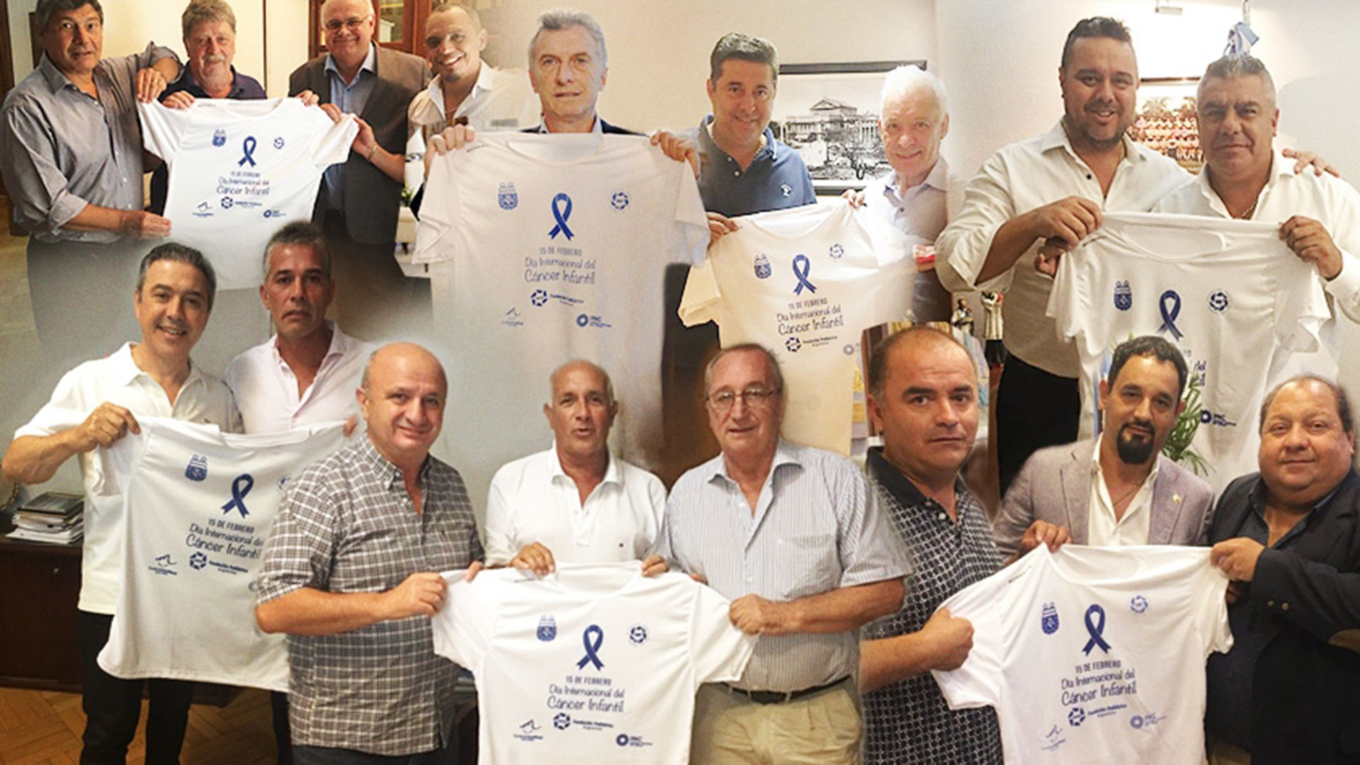 La AFA también se sumó a la campaña por el Día Internacional del Cáncer Infantil