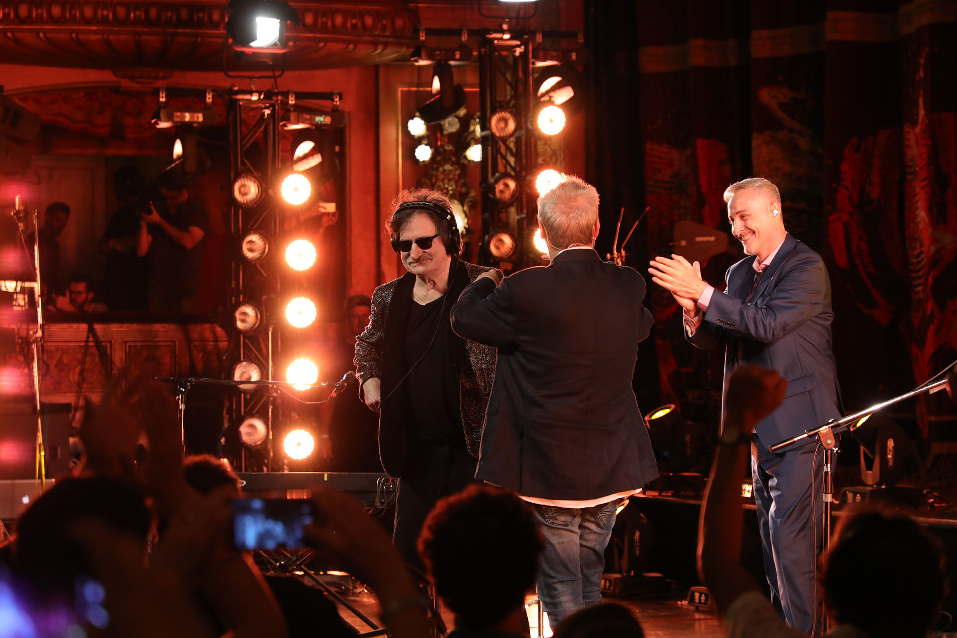 La últimas vez que Pedro Aznar, David Lebón y Charly García compartieron escenario fue en Cosquín Rock 2013