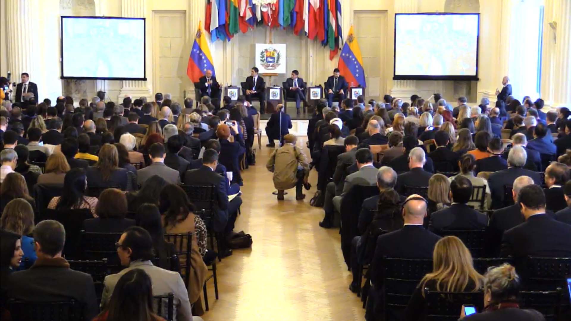 La conferencia sobre ayuda humanitaria en la OEA