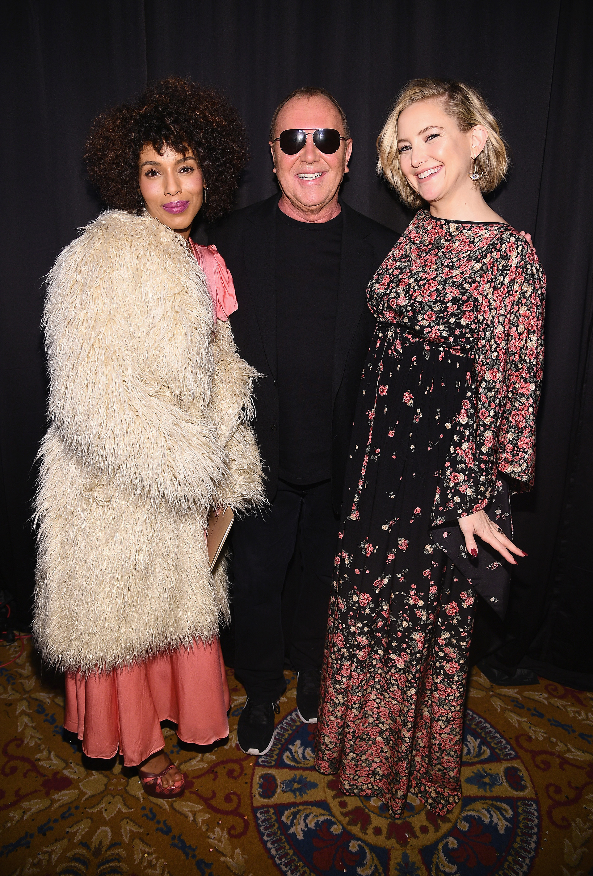 Kerry Washington, Michael Kors y Kate Hudson