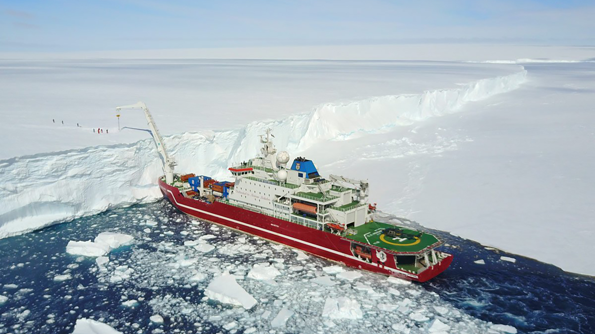 El rompehielos S. A. Agulhas II (Scott Polar Research Institute)