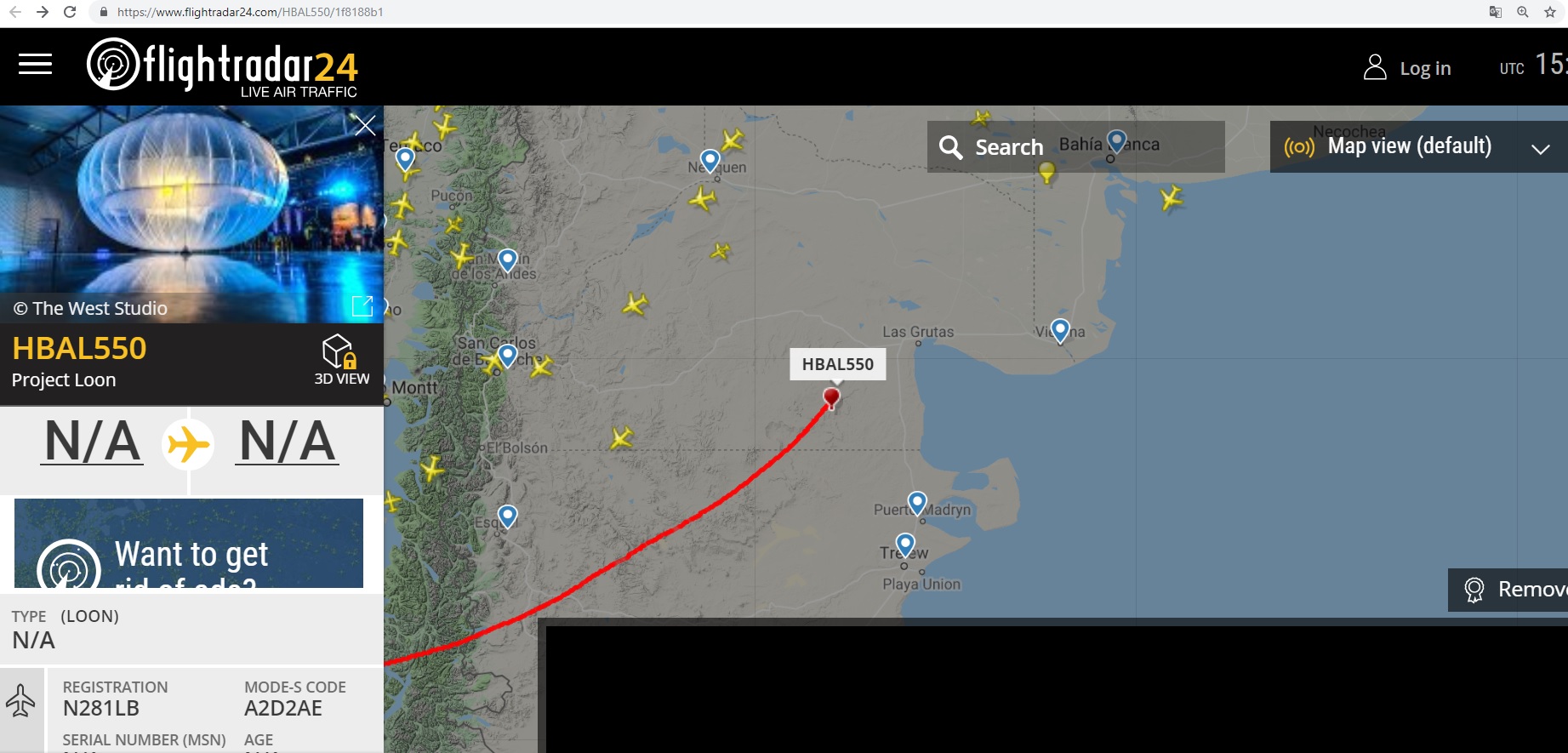 Los globos han viajado más de 30 millones de kilómetros alrededor del mundo. (Flight Radar)