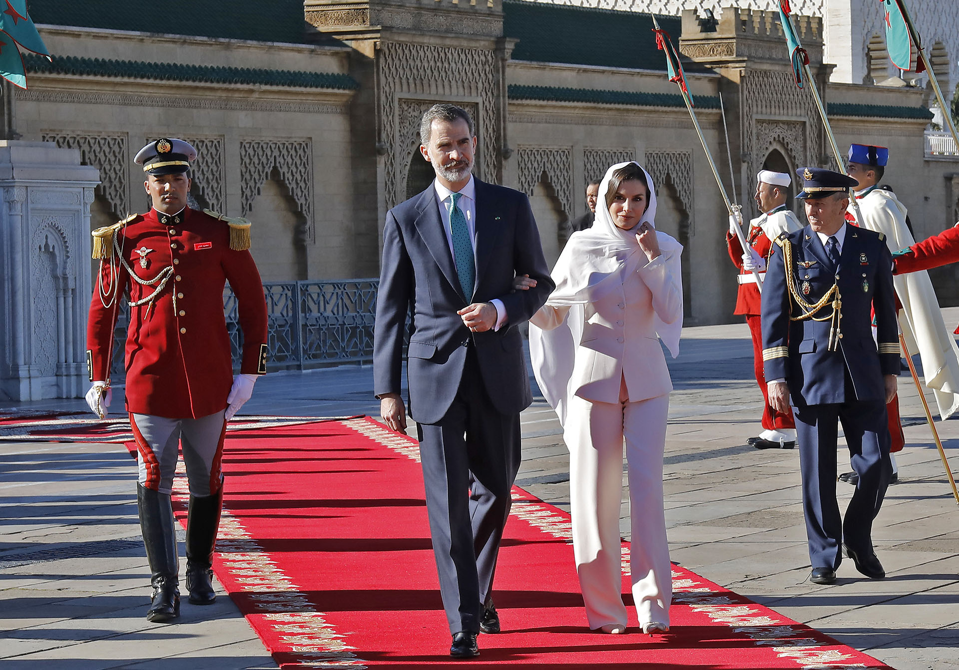 Felipe y Letizia de España emprendieron una breve visita oficial por Marruecos