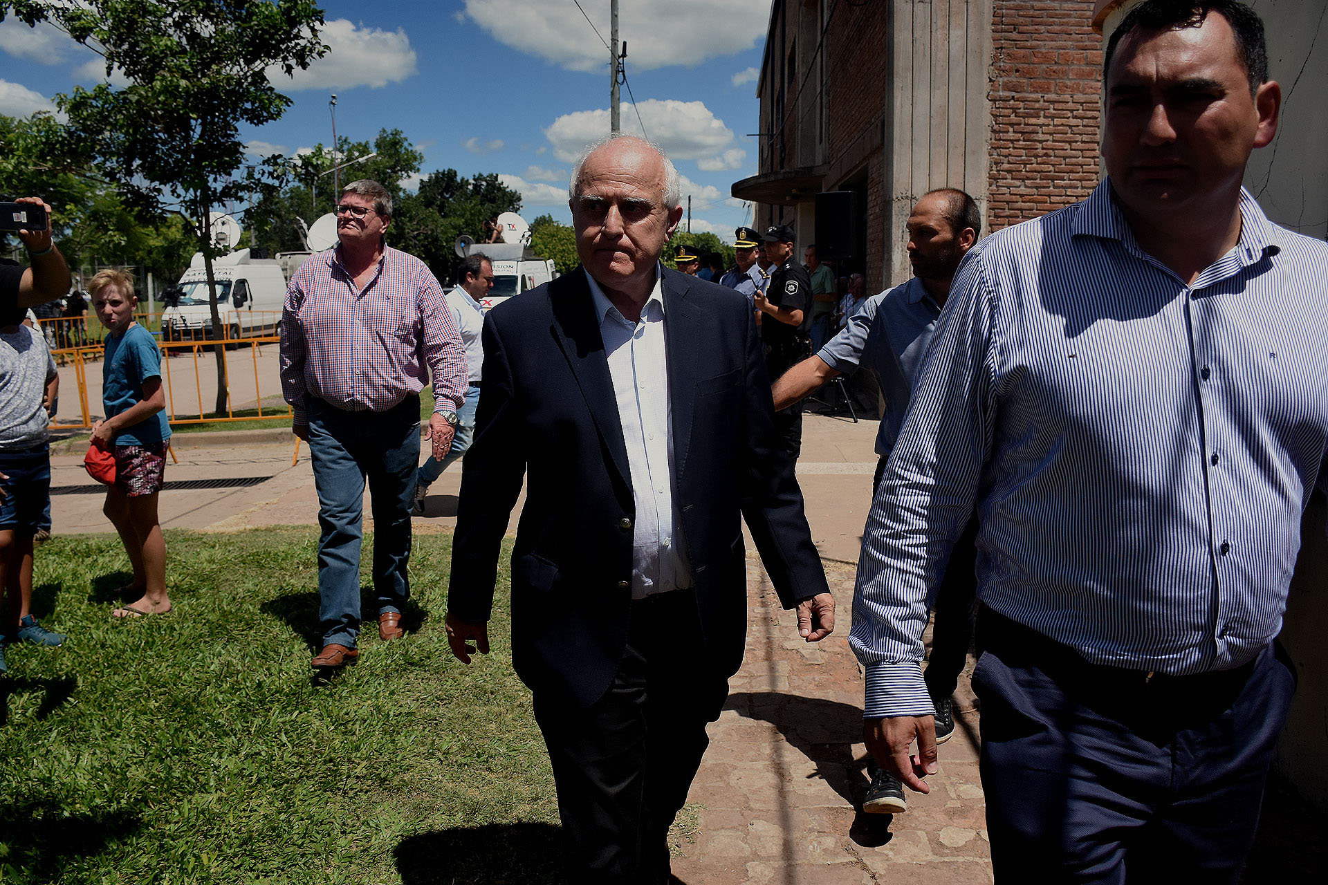 El gobernador de Santa Fe, Miguel Lifschitz, también estuvo presente