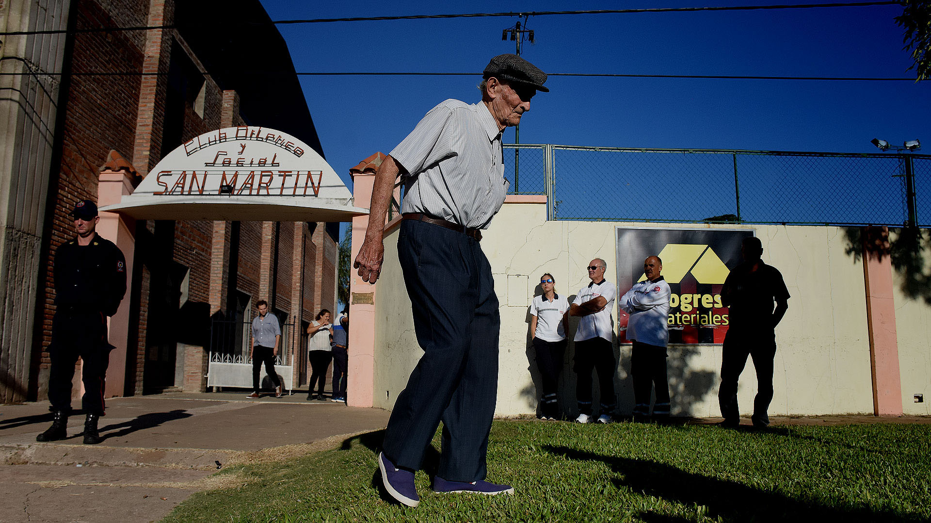 El club San Martín de Progreso fue el sitio elegido para la despedida