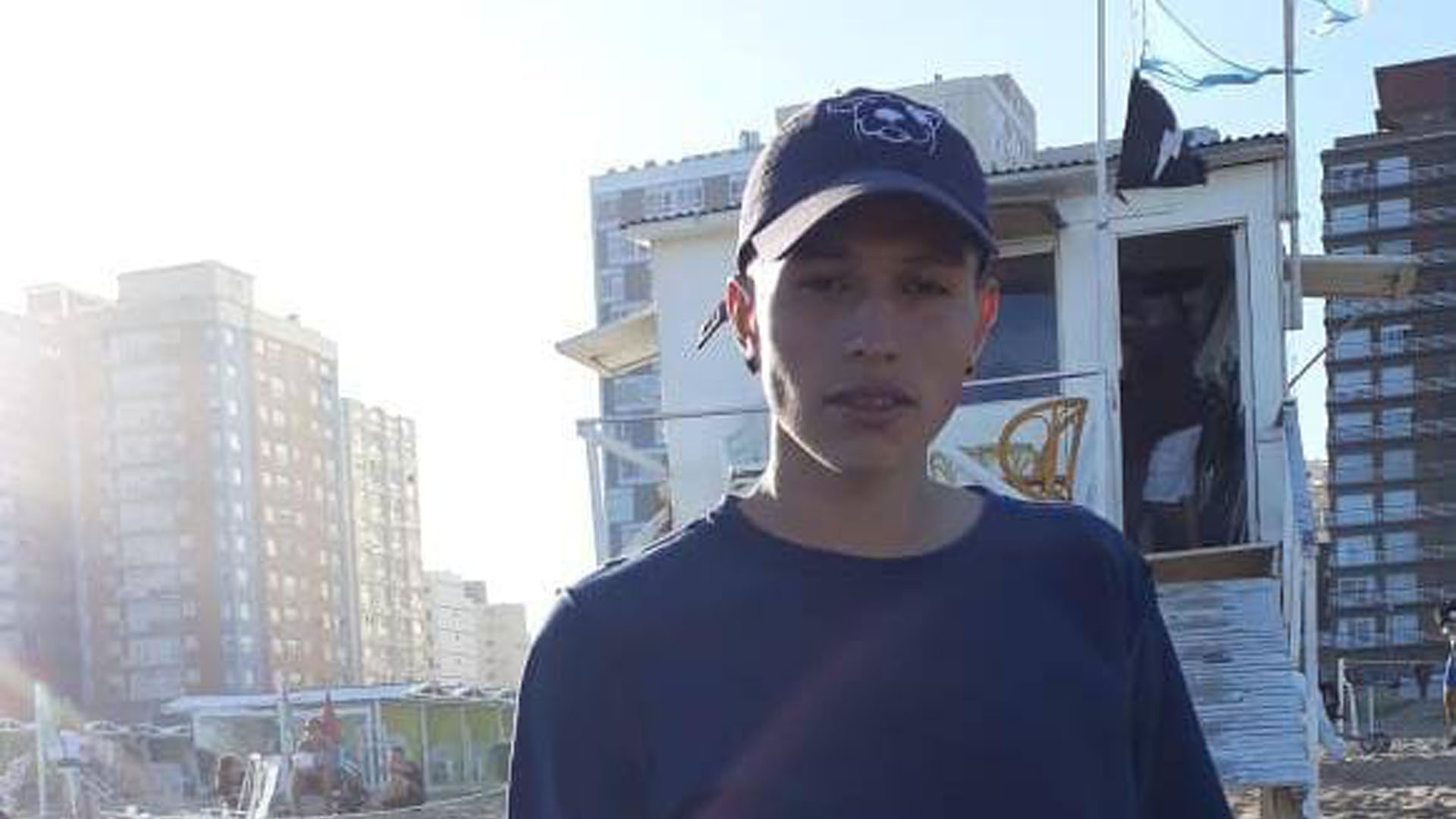 Ezequiel Lamas tenía 17 años y estaba de vacaciones con amigos en Miramar
