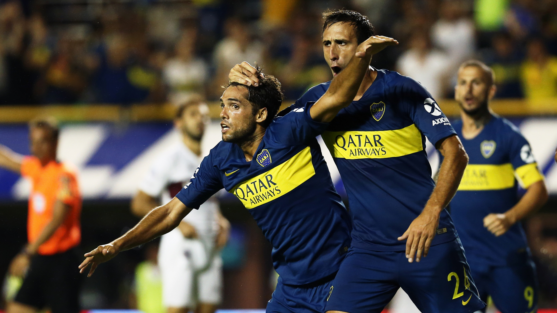 Boca derrotó a Lanús y suela con dar pelea en la Superliga (Foto Baires)