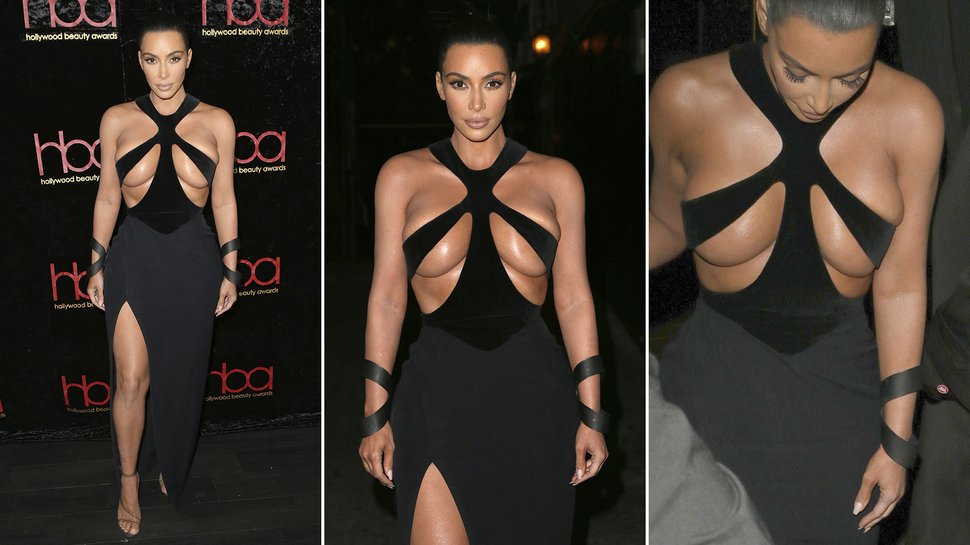 El look de Kim Kardashian (Grosby)