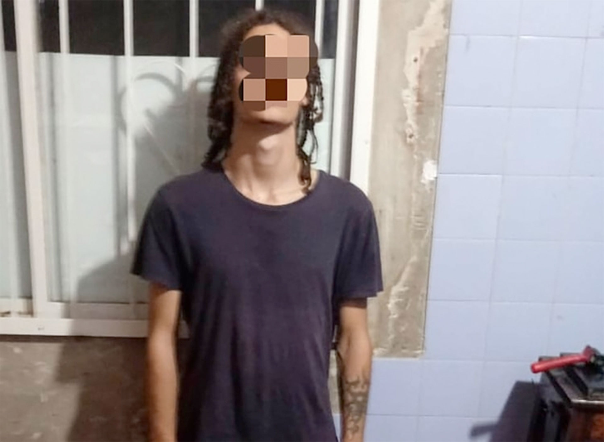 Dante Casermeiro,el hijo de la periodista.