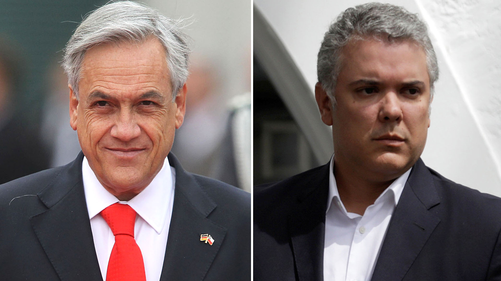 Sebastián Piñera e Iván Duque