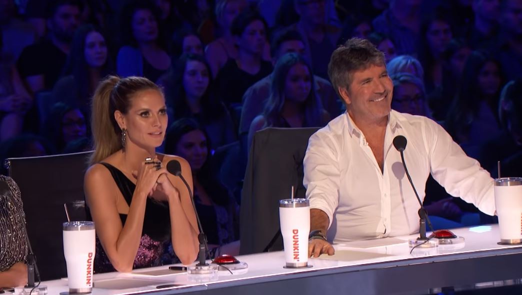 Heidi Klum y Simon Cowell, parte del jurado de “America’s Got Talent”
