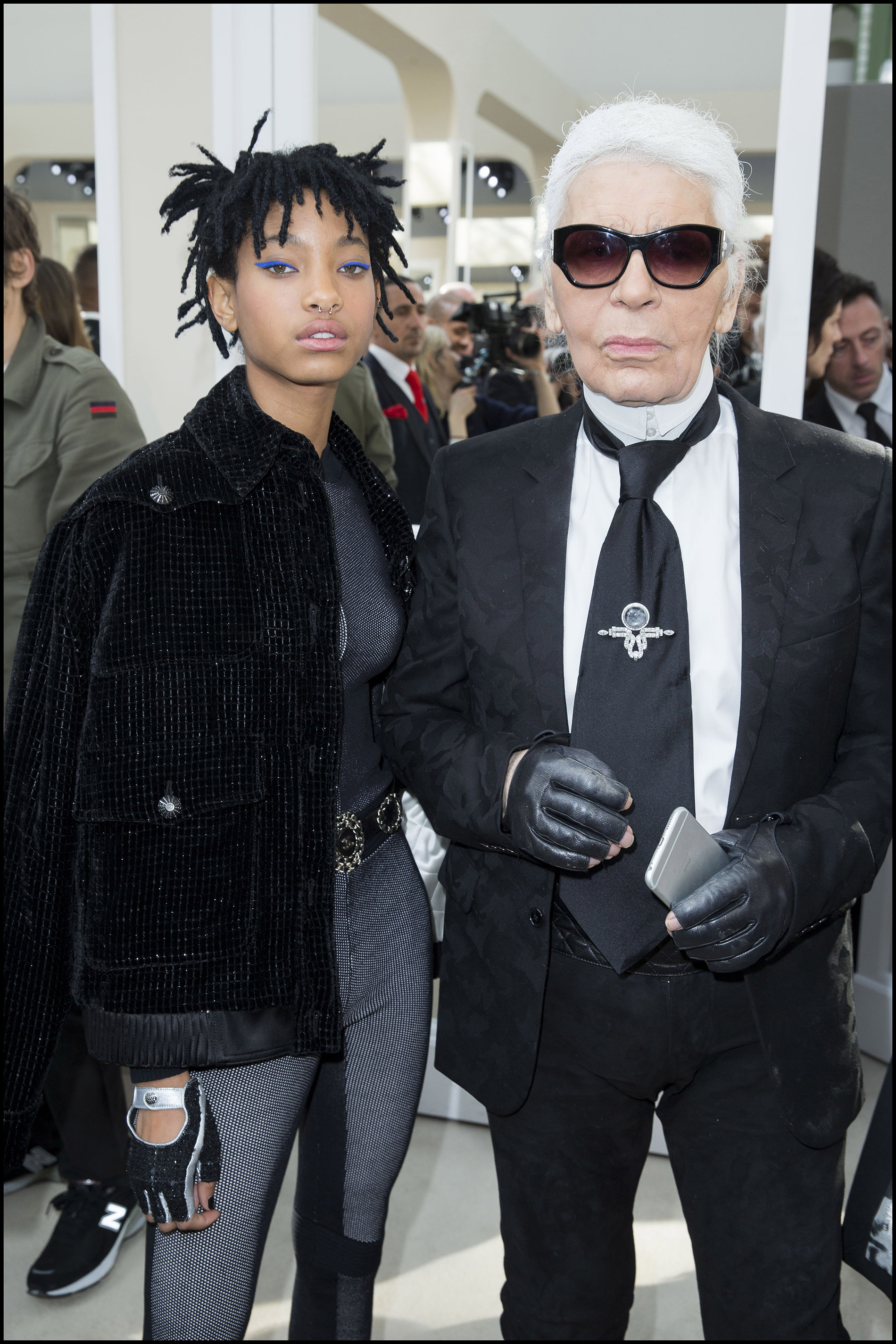 Con Willow Smith, la hija del star de Hollywood a la que transformó en chica it