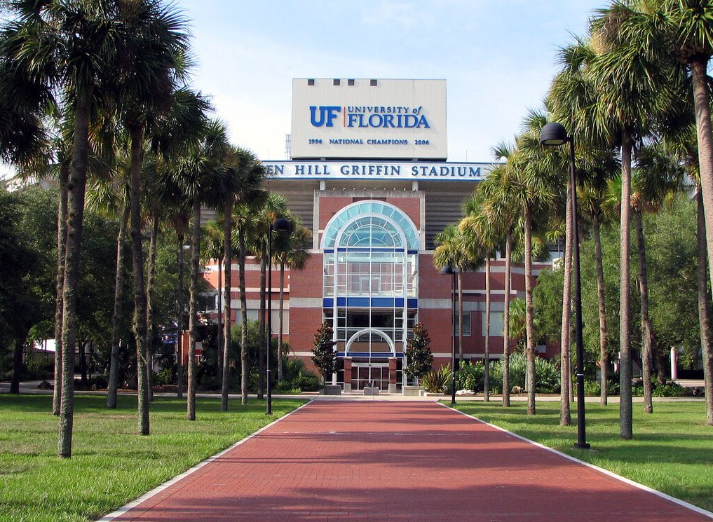 El estudiante fue arrestado en la Universidad de Florida (Crédito: @josansmith)