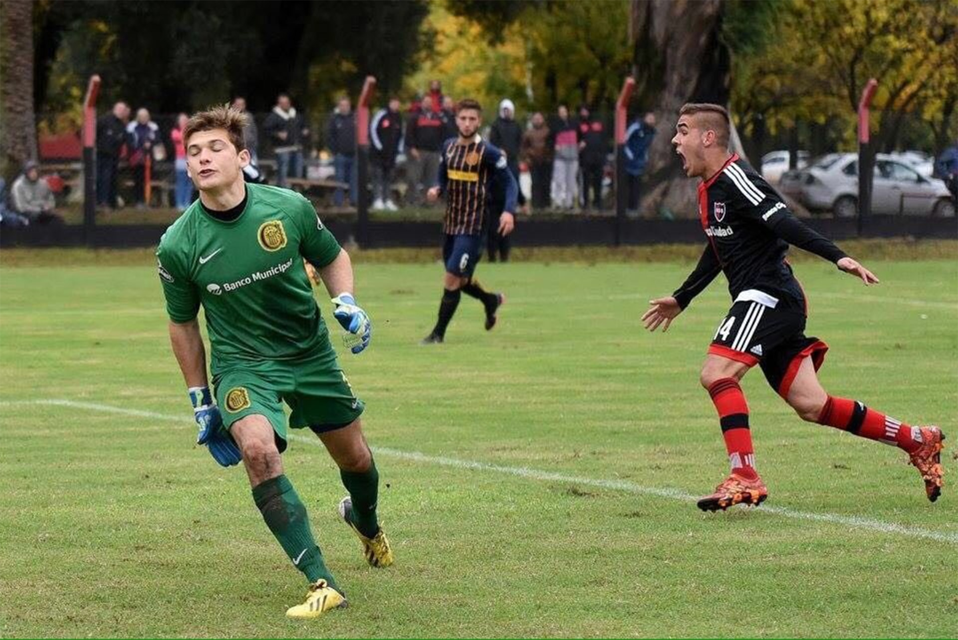 Un gol en el clásico ante Central jugando para las inferiores “leprosas”