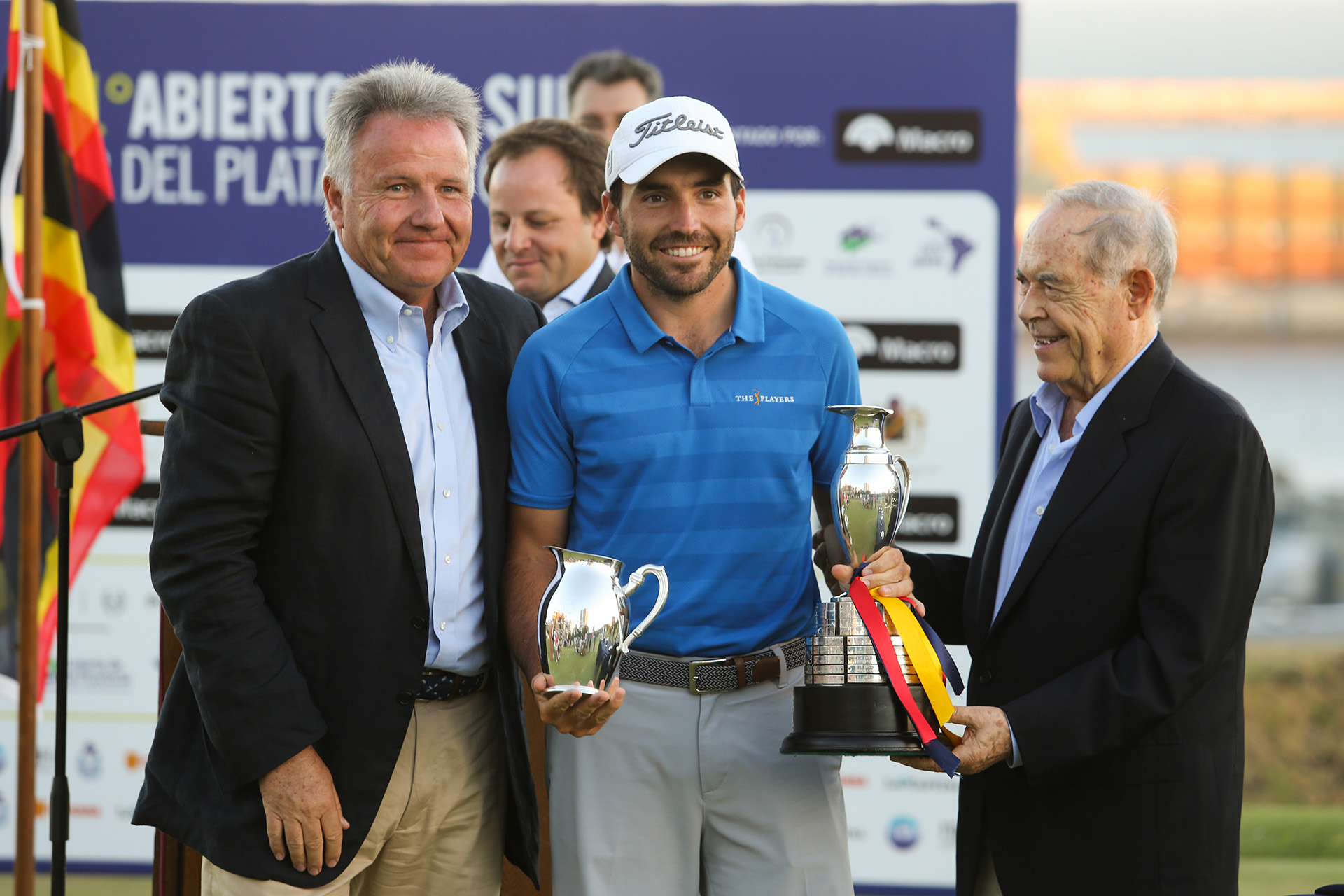 Andrés Schönbaum-presidente AAGG, Andrés Schönbaum (h) y Florencio Aldrey