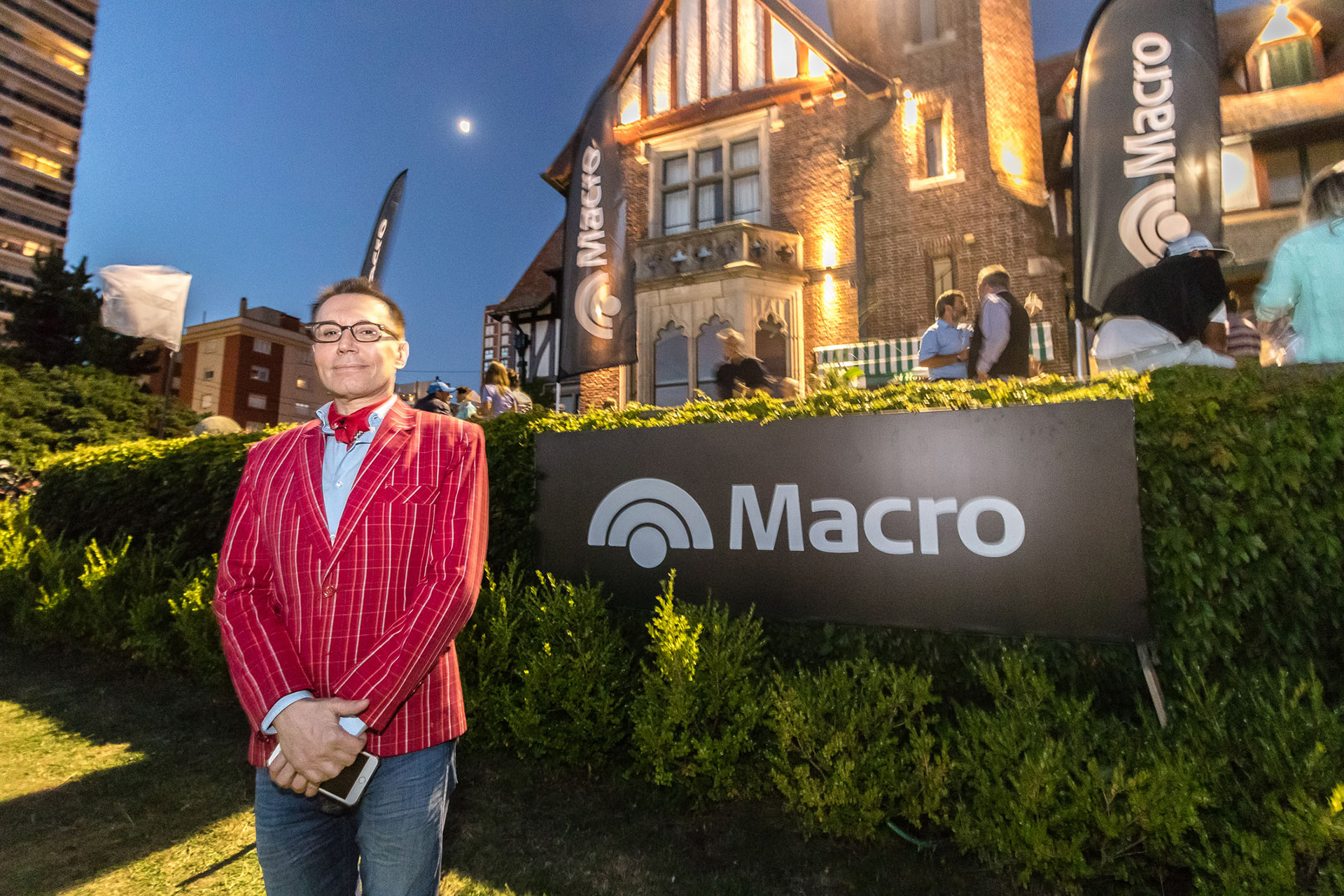 Marcelo Polino, entre los invitados vip