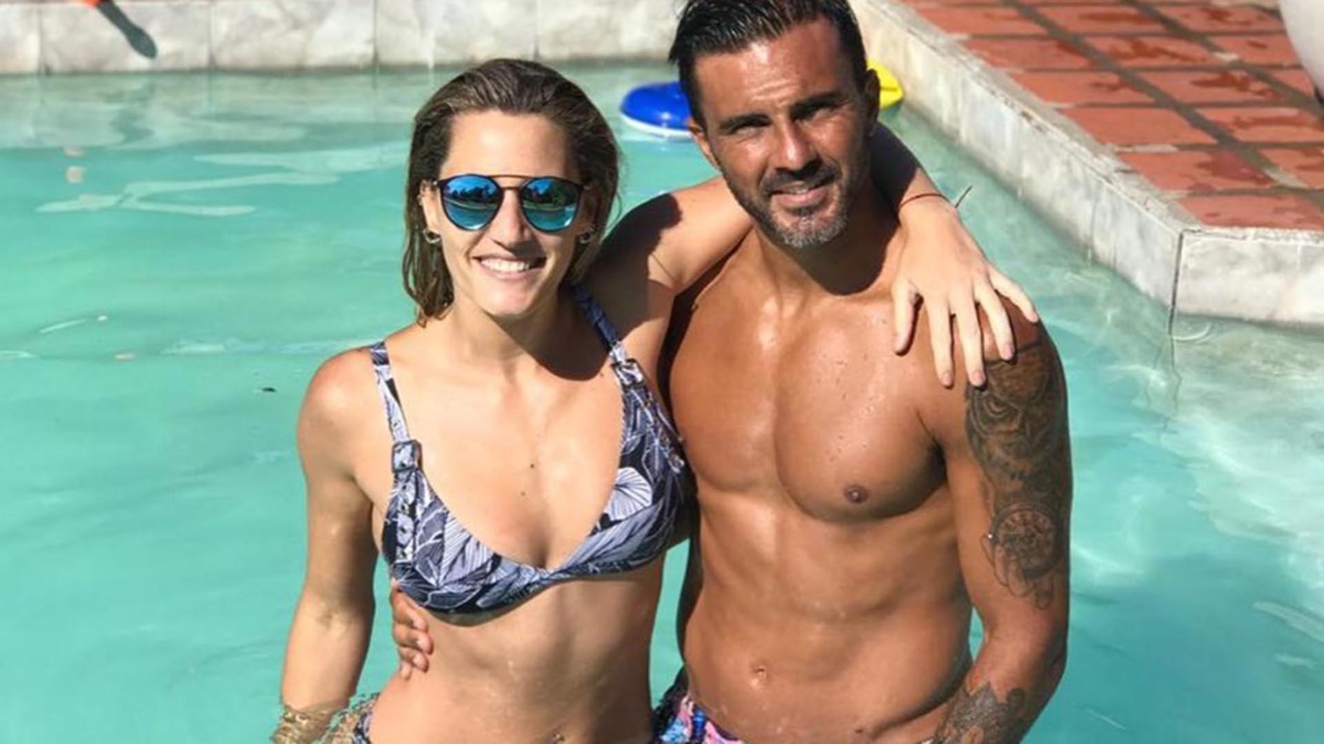 En convivencia: Mica Viciconte y Fabián Cubero
