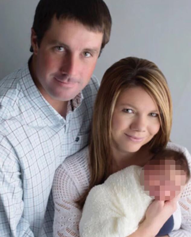 Patrick Frazee y Kelsey Berreth con su hija (Foto: Facebook)