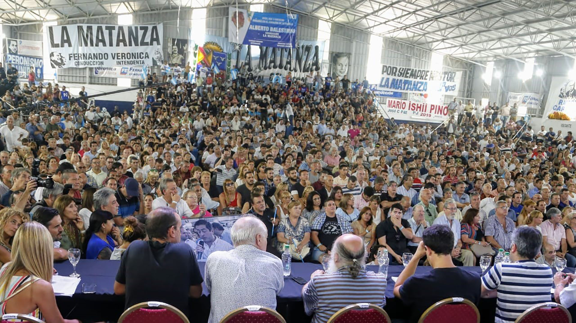 Hubo 752 congresales durante el acto en La Matanza